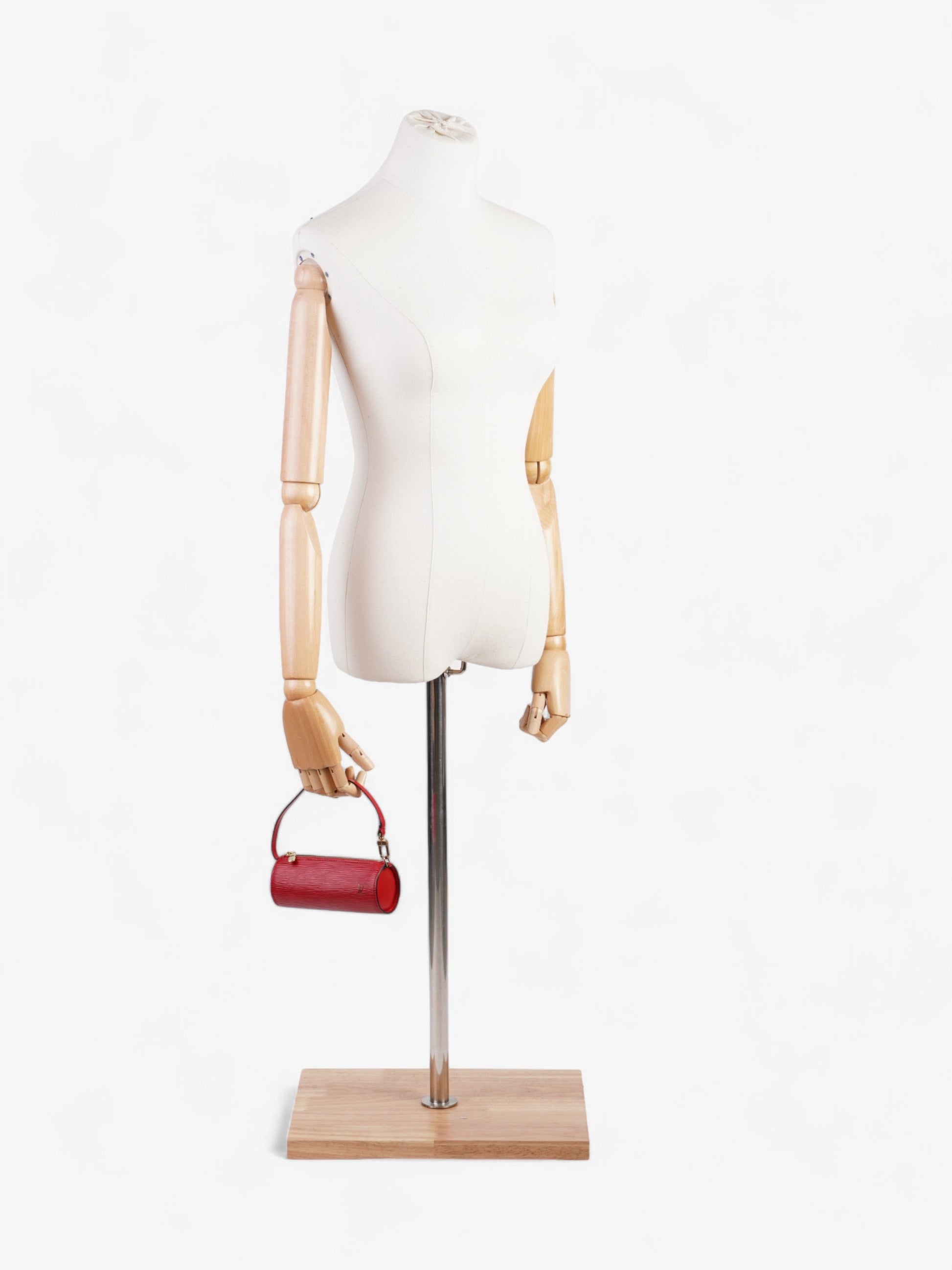 Louis Vuitton Papillon Epi Leather Red Mini Bag