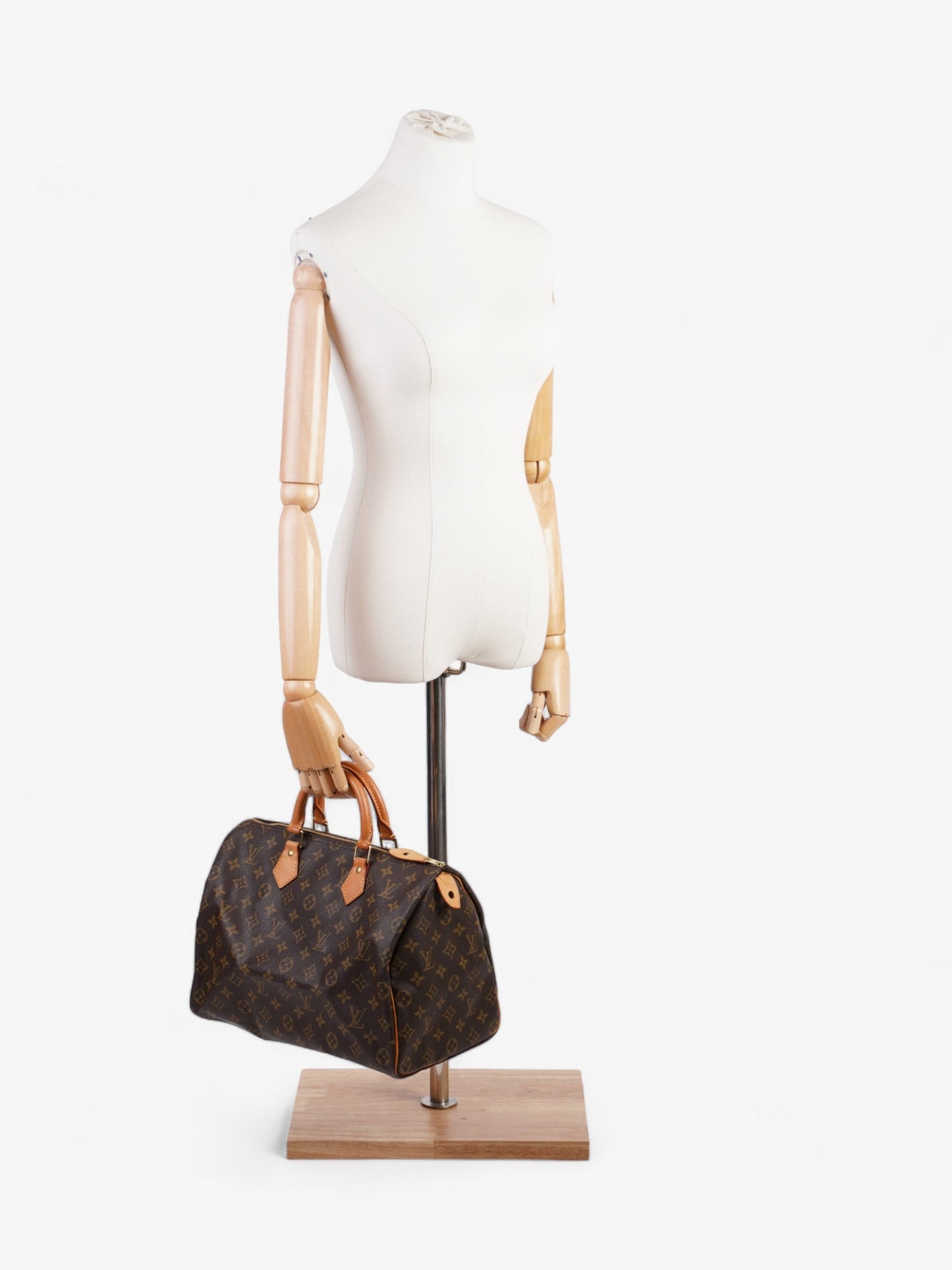 Louis Vuitton Speedy Coated 35 Monogram Canvas Coated Canvas Apparel Canvas 111