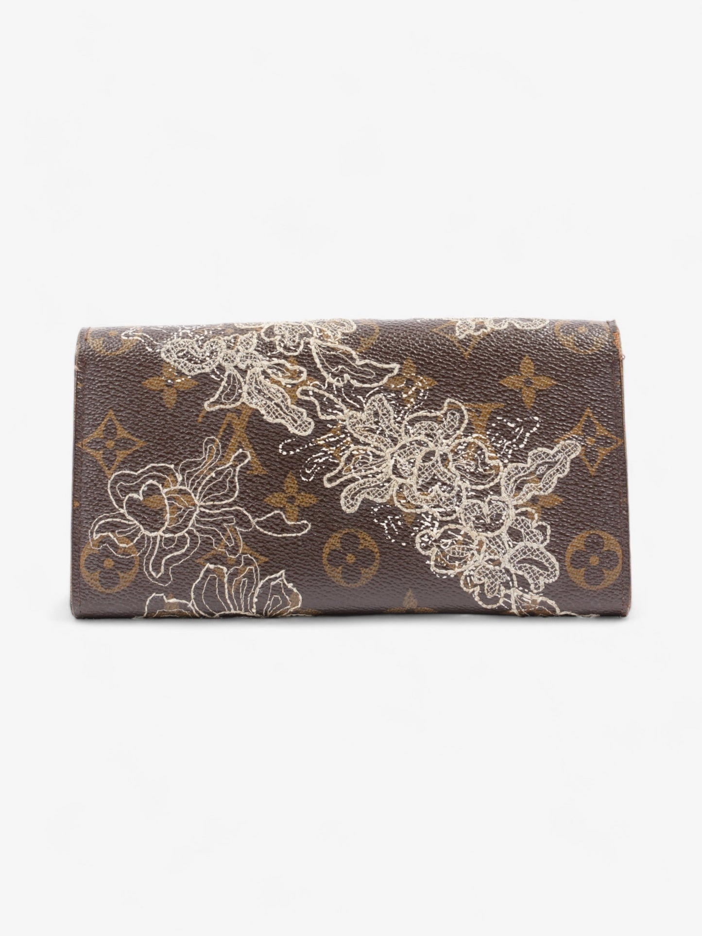 Louis Vuitton Dentelle Sarah Coated Monogram Canvas Coated Canvas Wallet Case