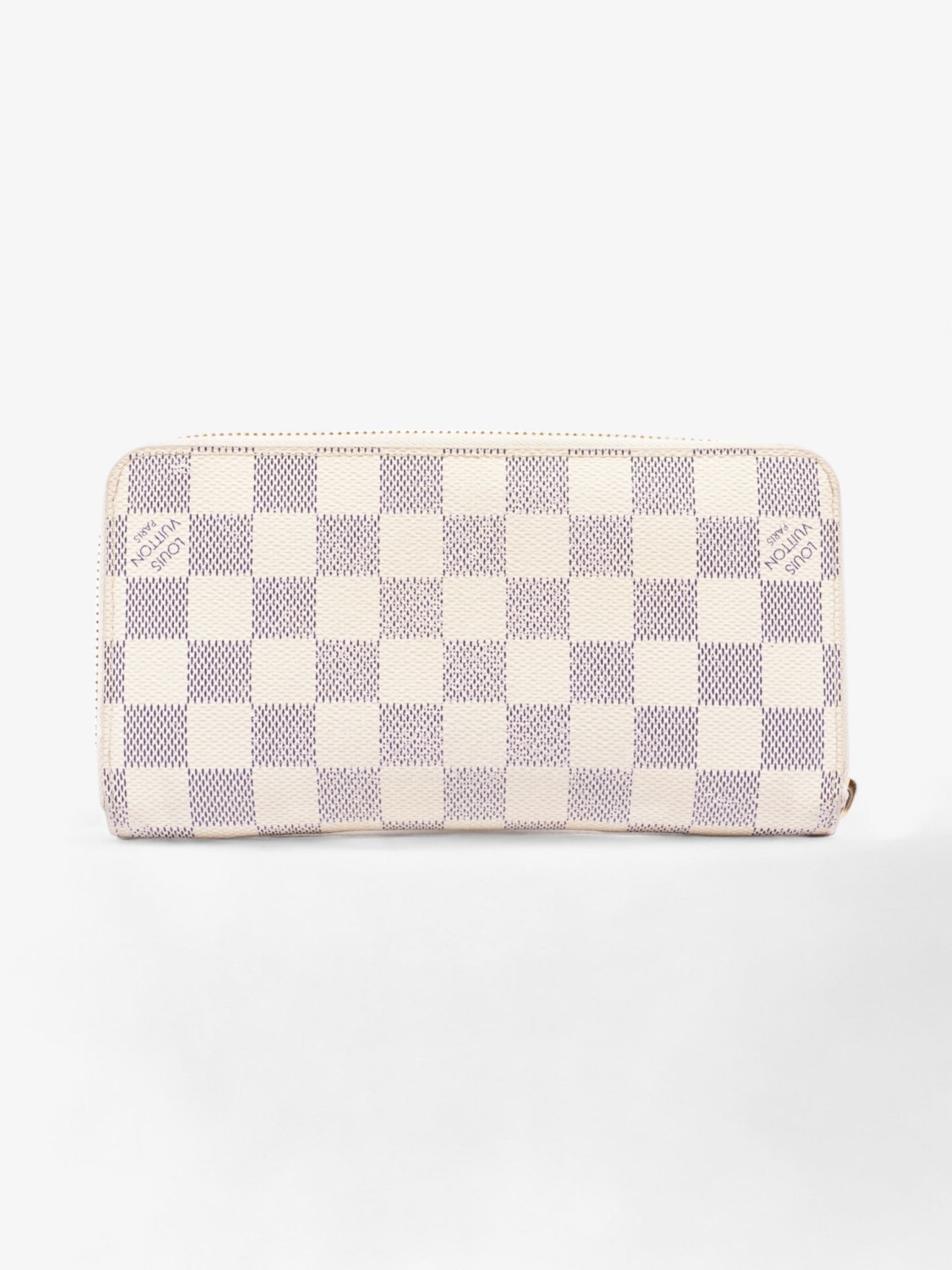 Louis Vuitton Zippy Azur Coated Damier Canvas Coated Canvas Wallet Case