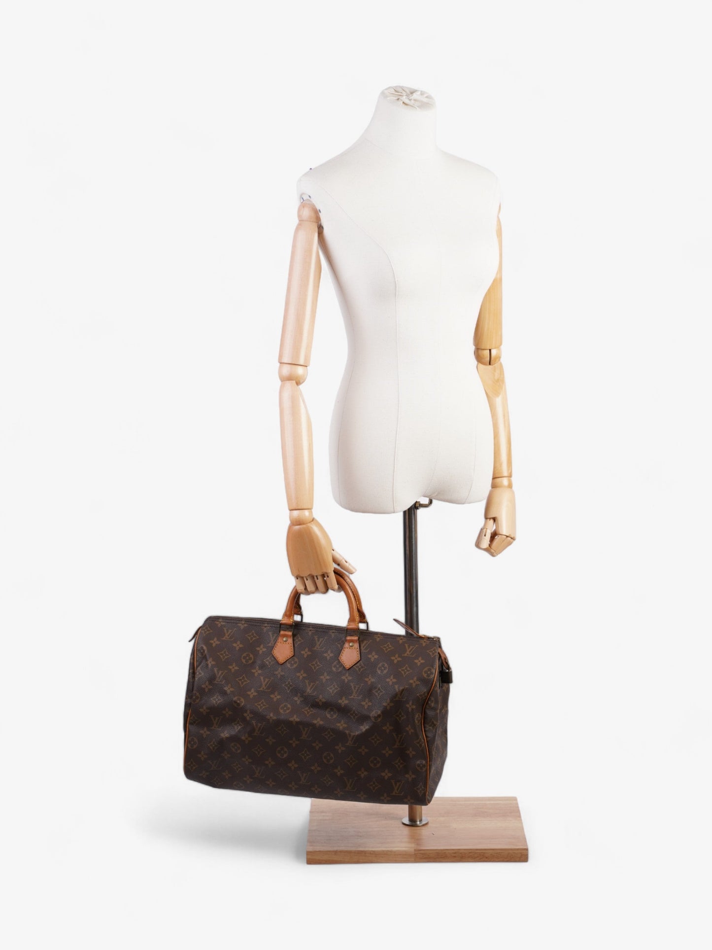 Louis Vuitton Speedy Coated 40 Monogram Canvas Coated Canvas Apparel Canvas 96