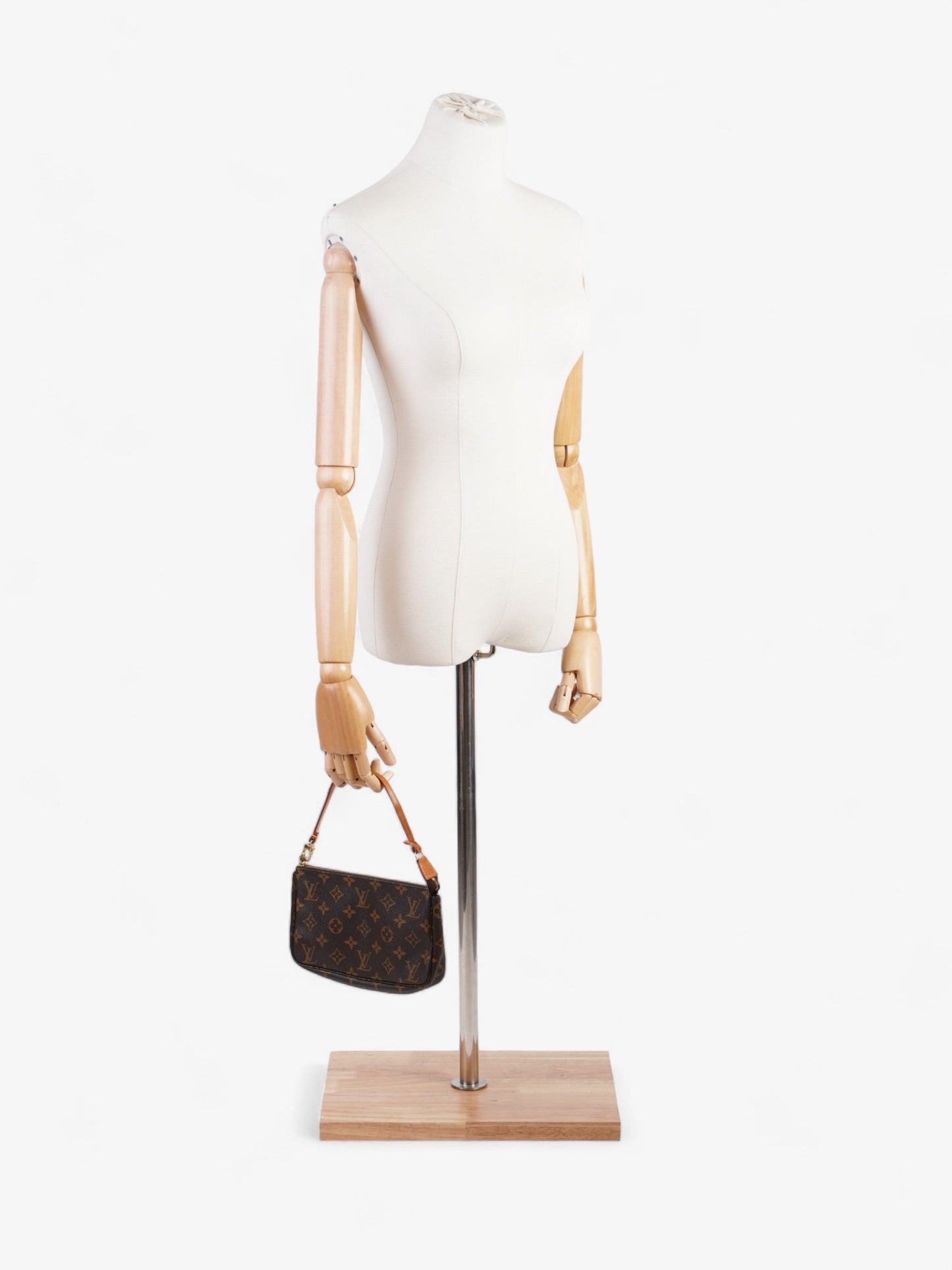 Louis Vuitton Pochette Accessoires Coated Monogram Canvas Coated Canvas Apparel Canvas 25