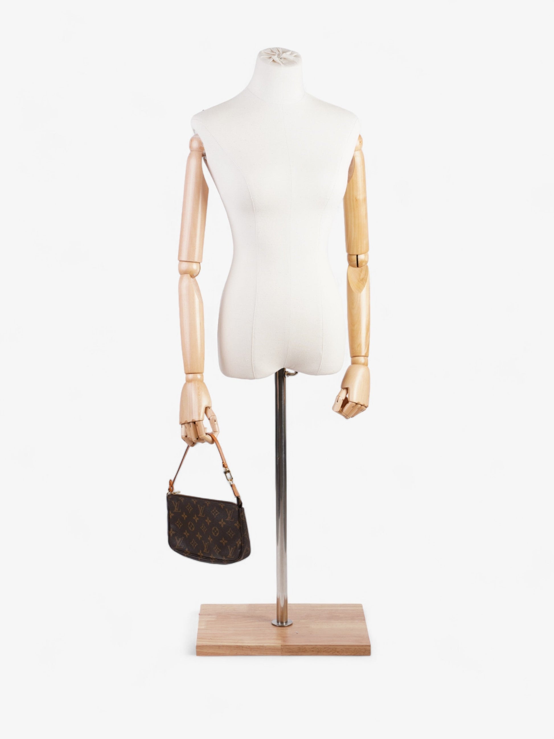 Louis Vuitton Pochette Accessoires Coated Monogram Canvas Coated Canvas Apparel Canvas 18