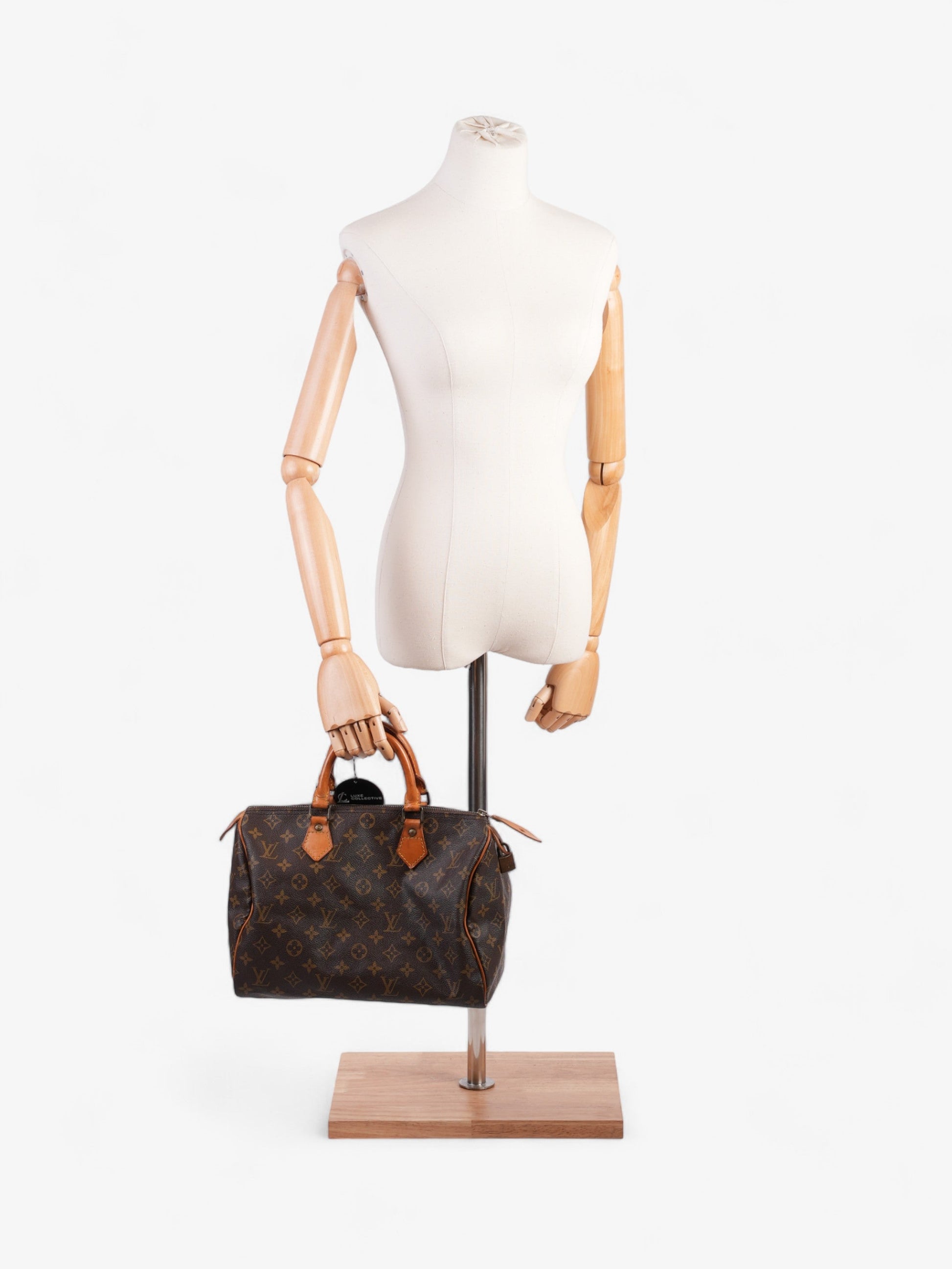 Louis Vuitton Speedy Coated 30 Monogram Canvas Coated Canvas Apparel Canvas 128