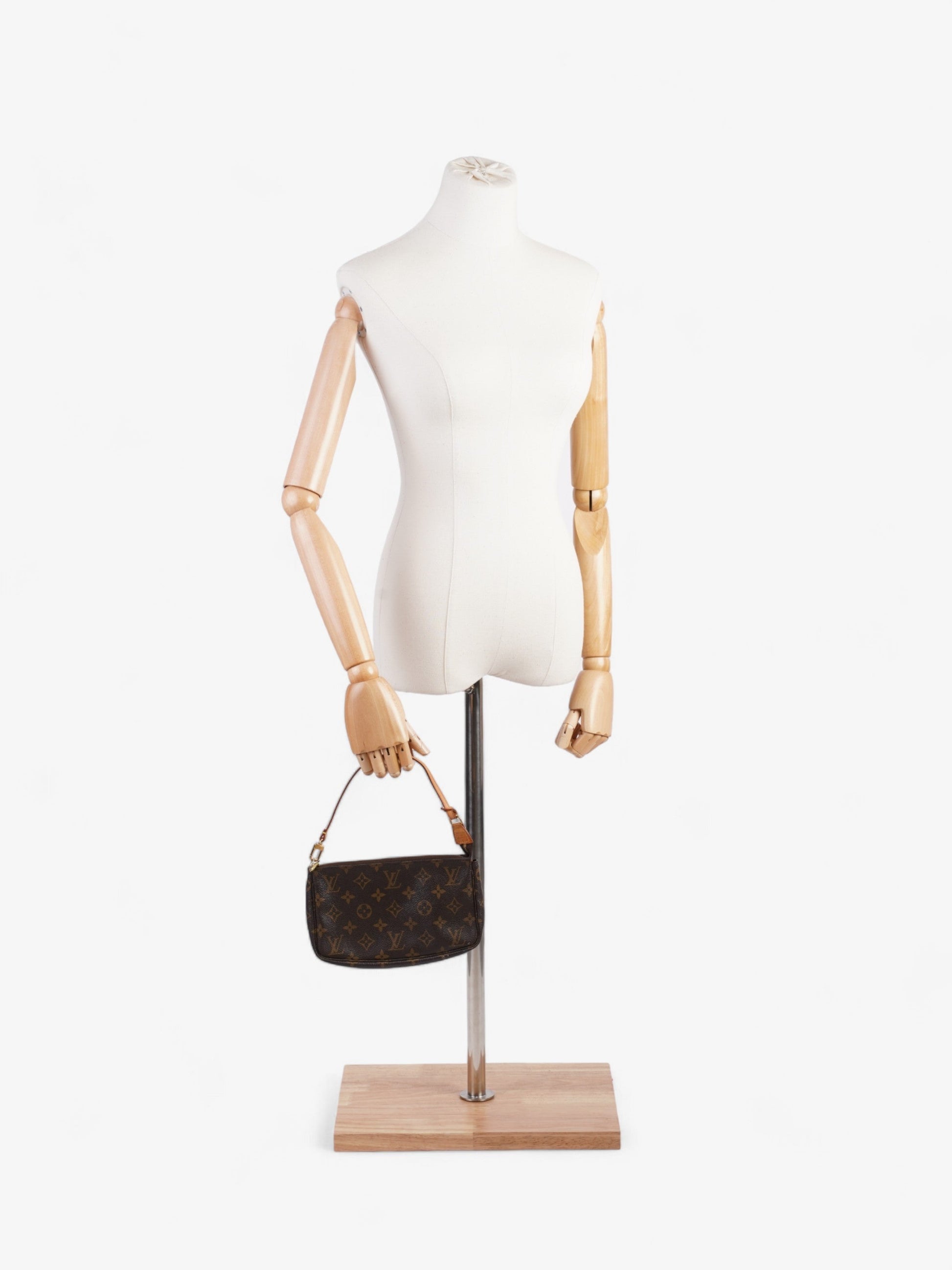 Louis Vuitton Pochette Accessoires Coated Monogram Canvas Coated Canvas Apparel Canvas 31