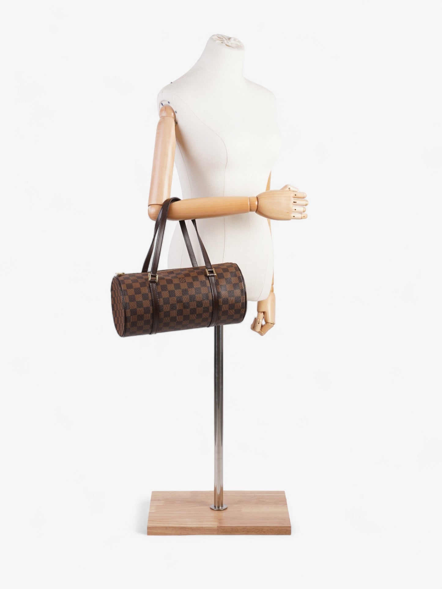 Louis Vuitton Papillon Ebene Coated 30 Damier Canvas Coated Canvas Apparel Canvas 42