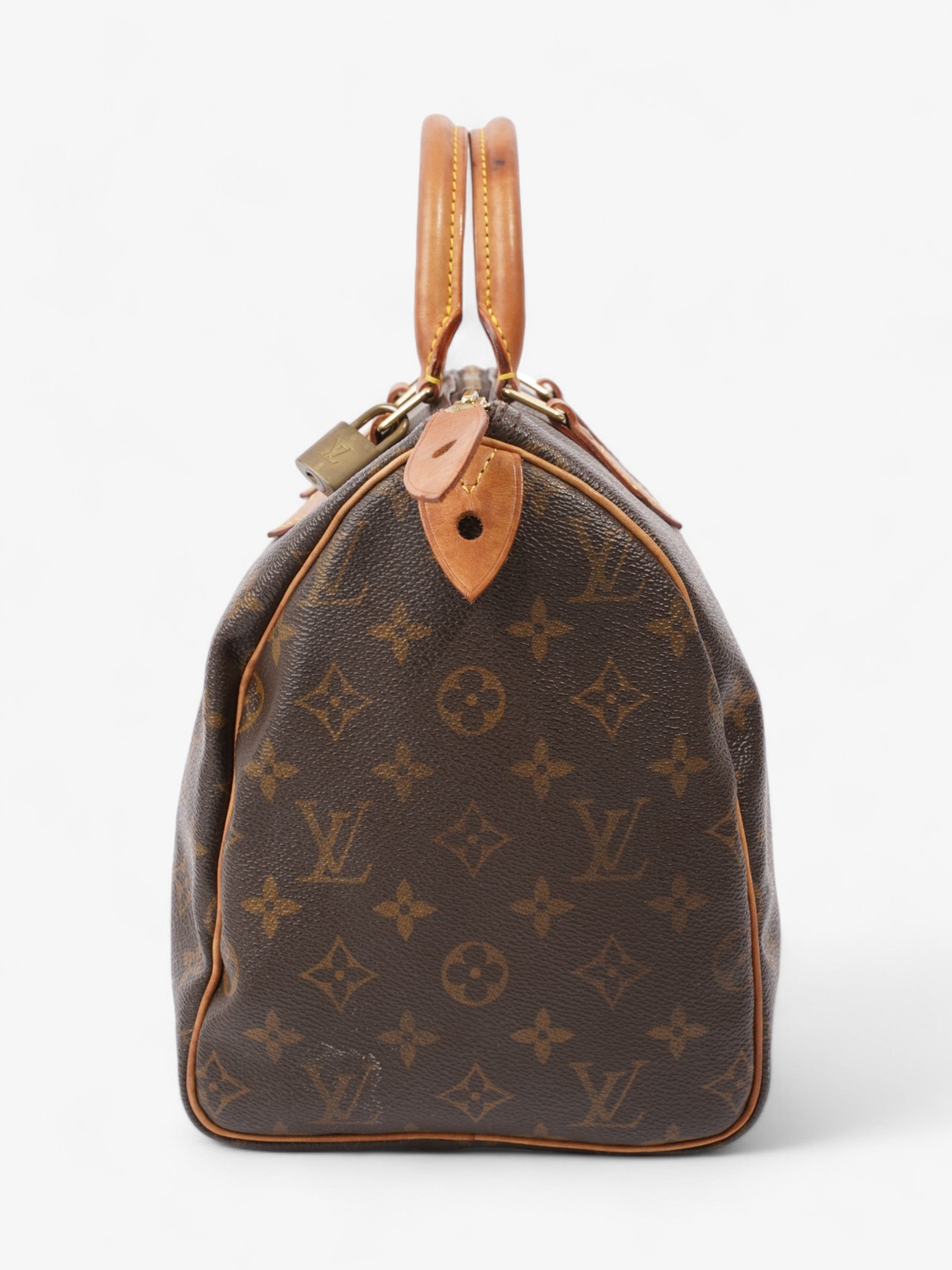 Louis Vuitton Speedy Coated 30 Monogram Canvas Coated Canvas Apparel Canvas 129