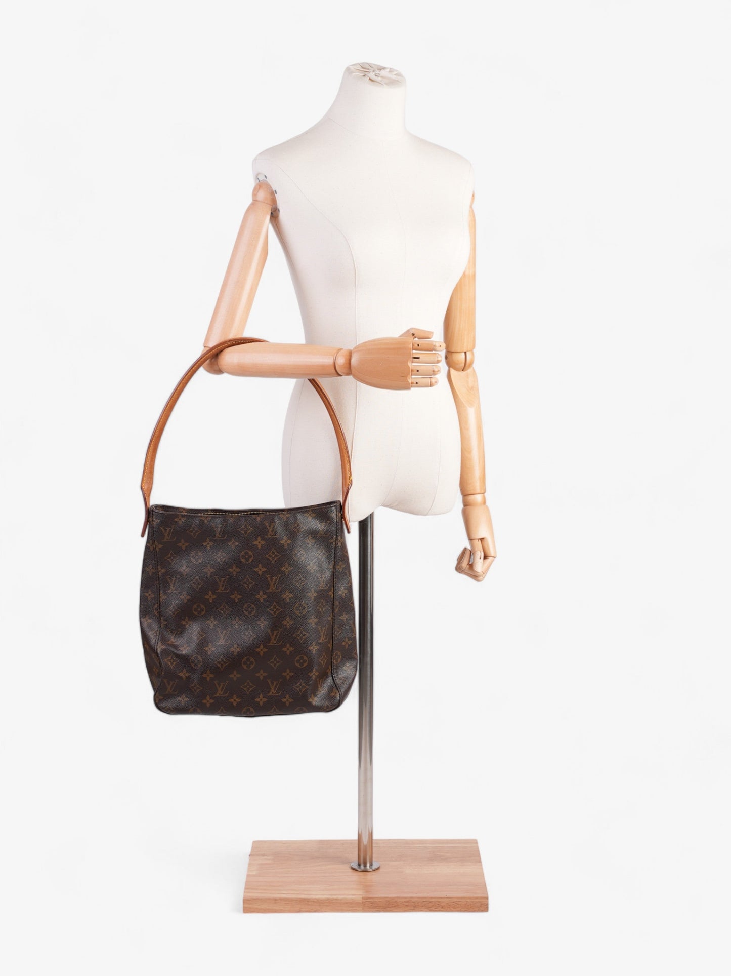 Louis Vuitton Looping Coated GM Monogram Canvas Apparel Gm 4