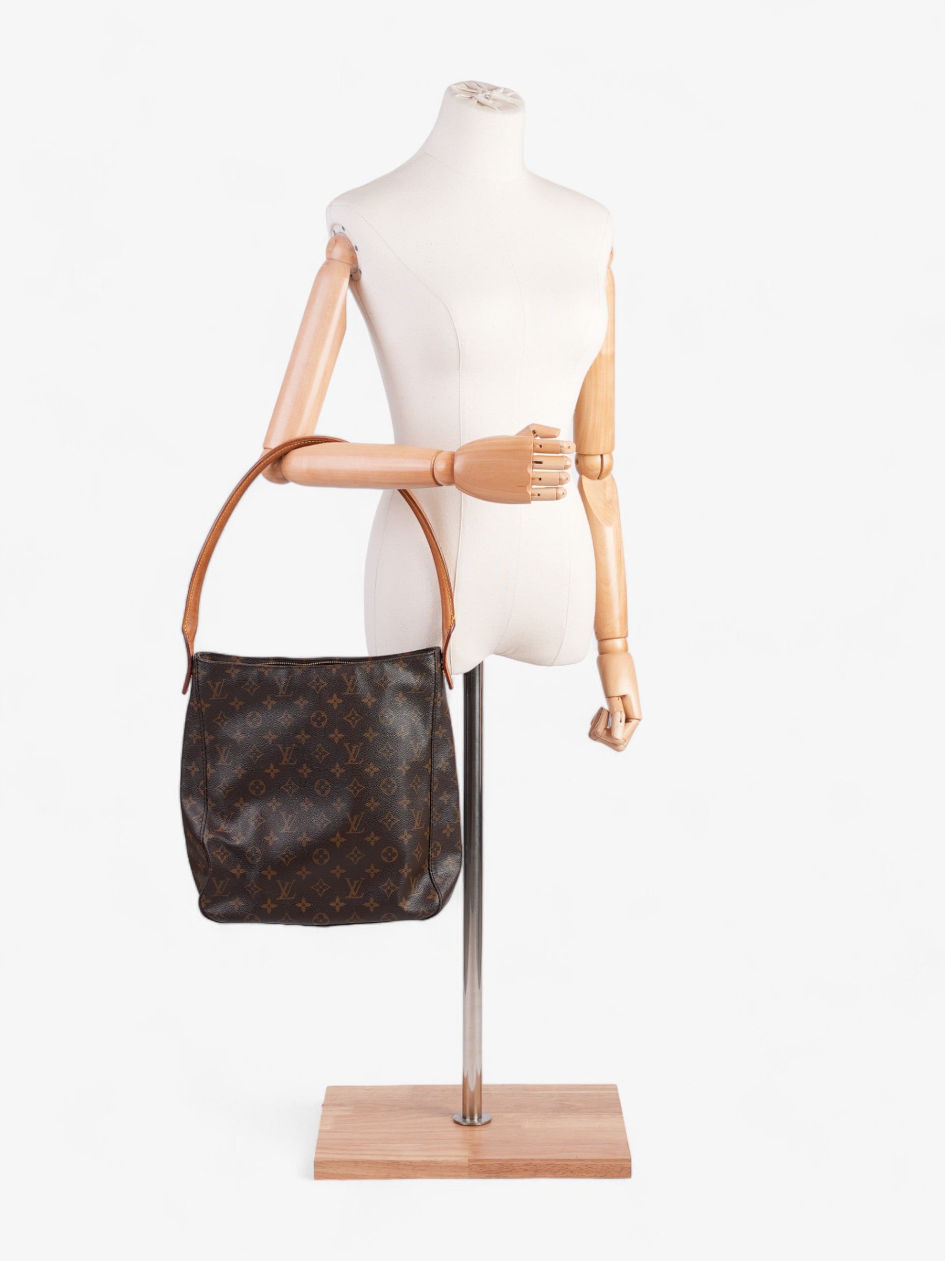 Louis Vuitton Looping Coated GM Monogram Canvas Apparel Gm 4