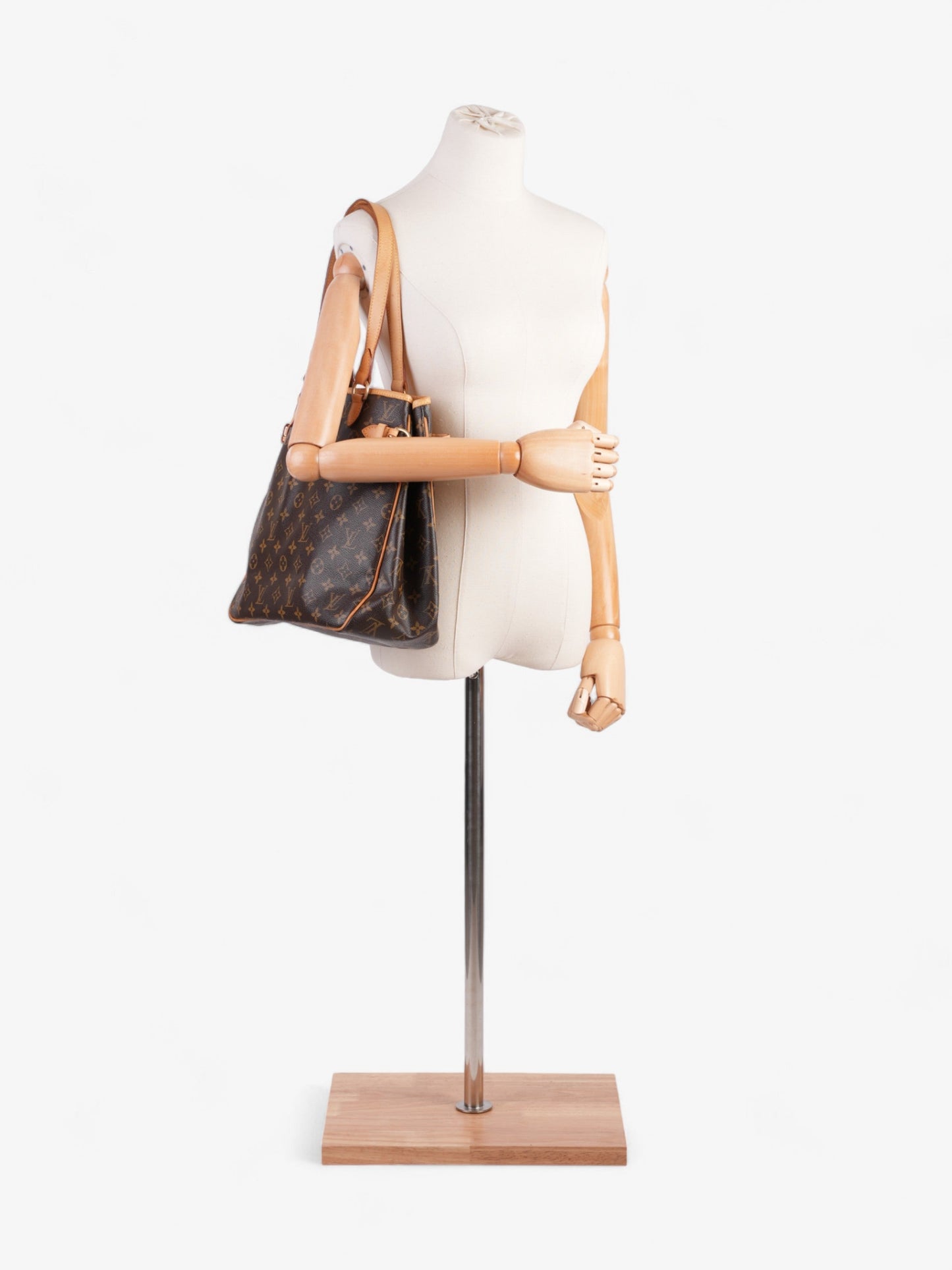 Louis Vuitton Batignolles Vertical Coated Monogram Canvas Coated Canvas Apparel