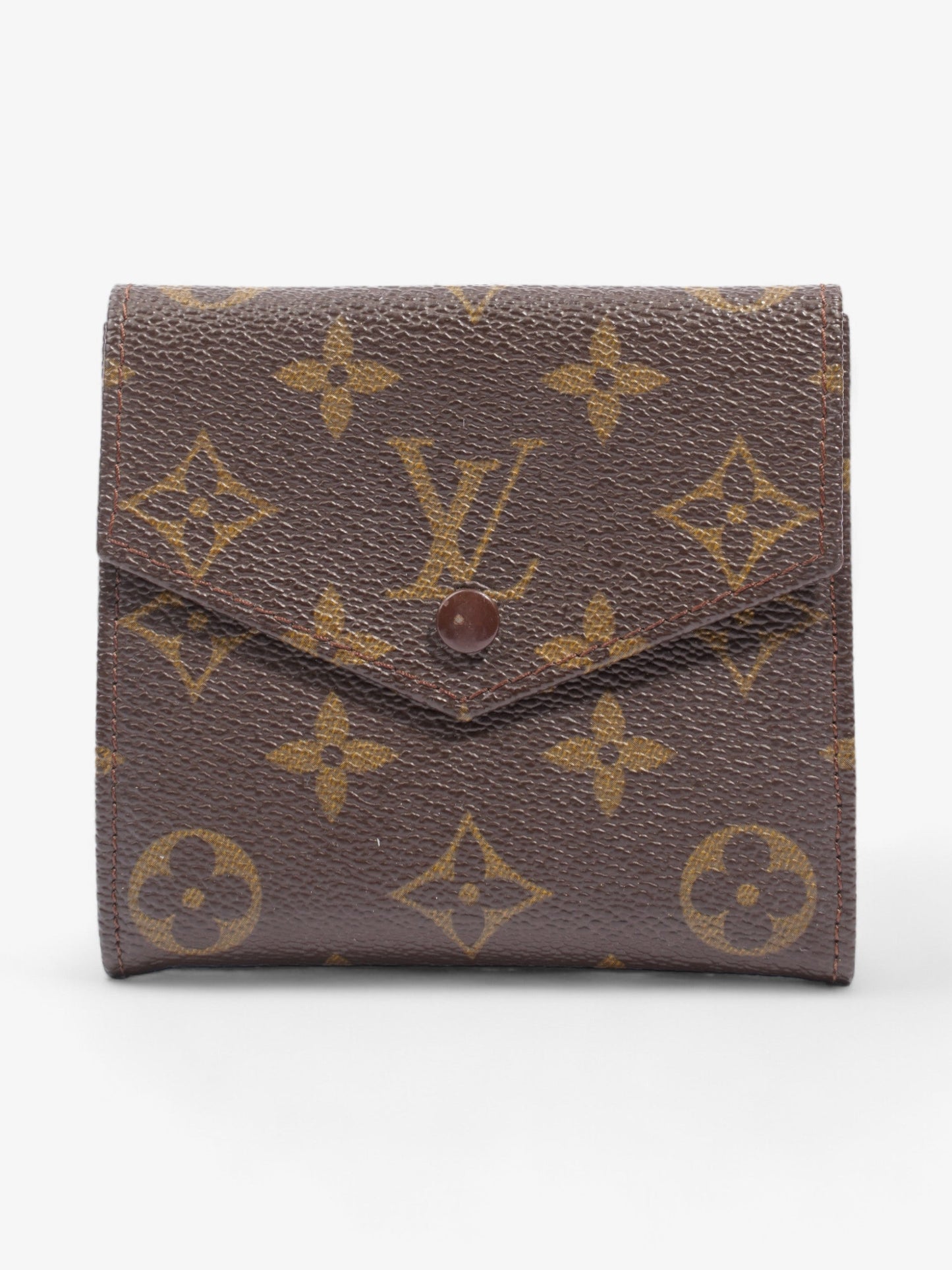 Louis Vuitton Elise Bifold Coated Monogram Canvas Coated Canvas Wallet Case