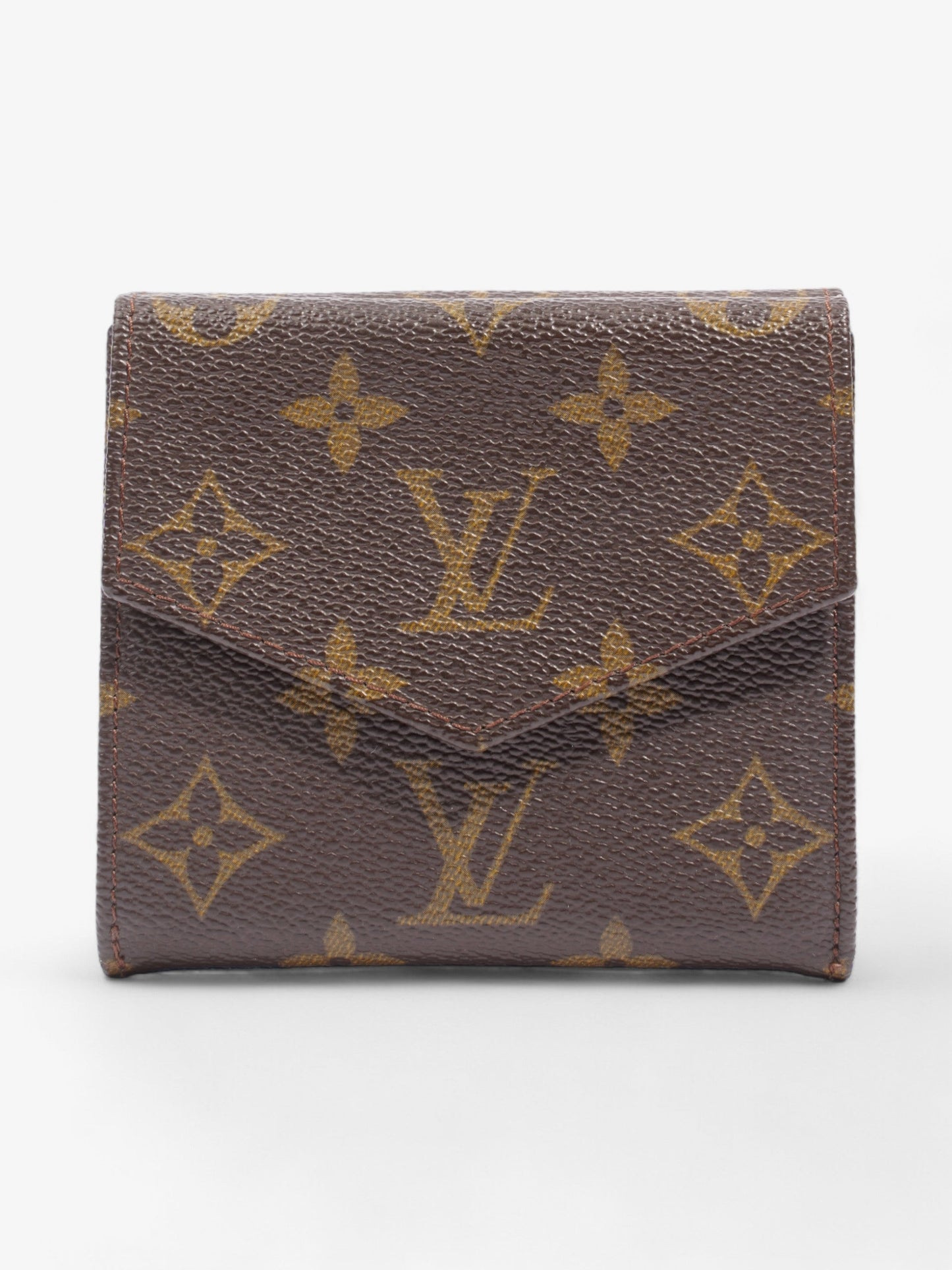 Louis Vuitton Elise Bifold Coated Monogram Canvas Coated Canvas Wallet Case