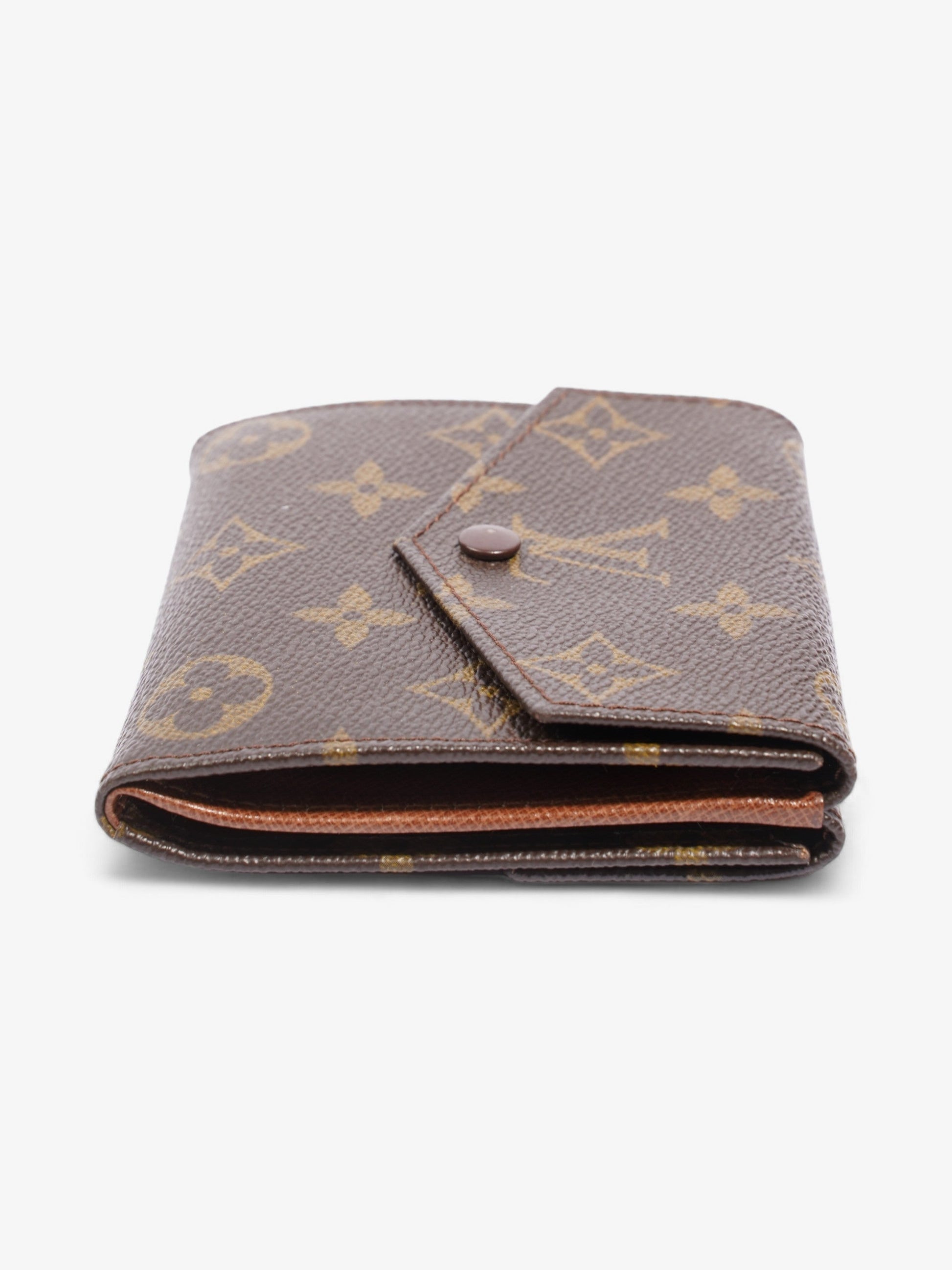 Louis Vuitton Elise Bifold Coated Monogram Canvas Coated Canvas Wallet Case