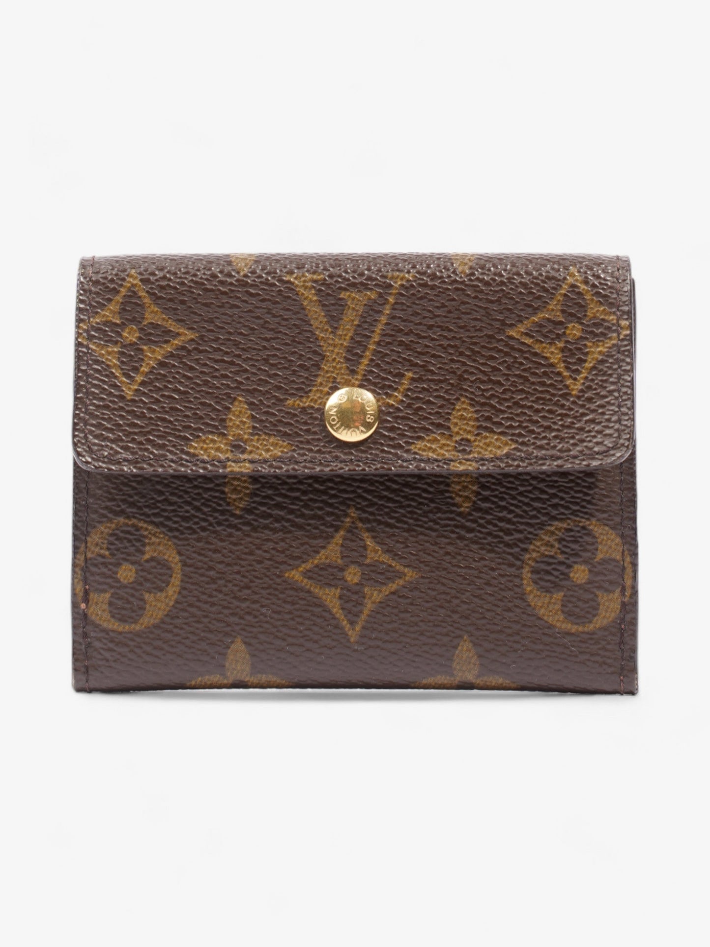 Louis Vuitton Porte Monnaie Cartes Coated Monogram Canvas Coated Canvas Apparel