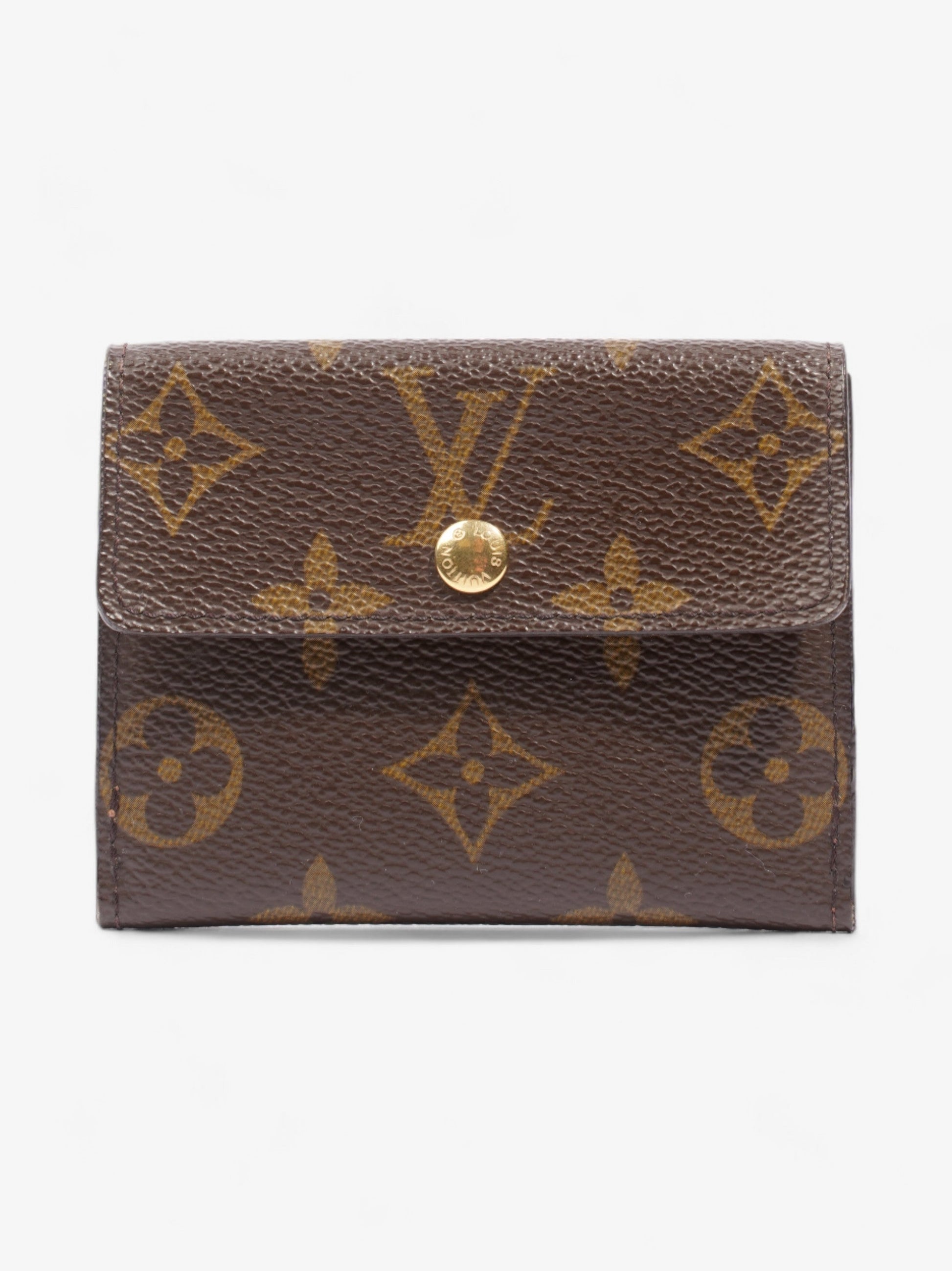 Louis Vuitton Porte Monnaie Cartes Coated Monogram Canvas Coated Canvas Apparel