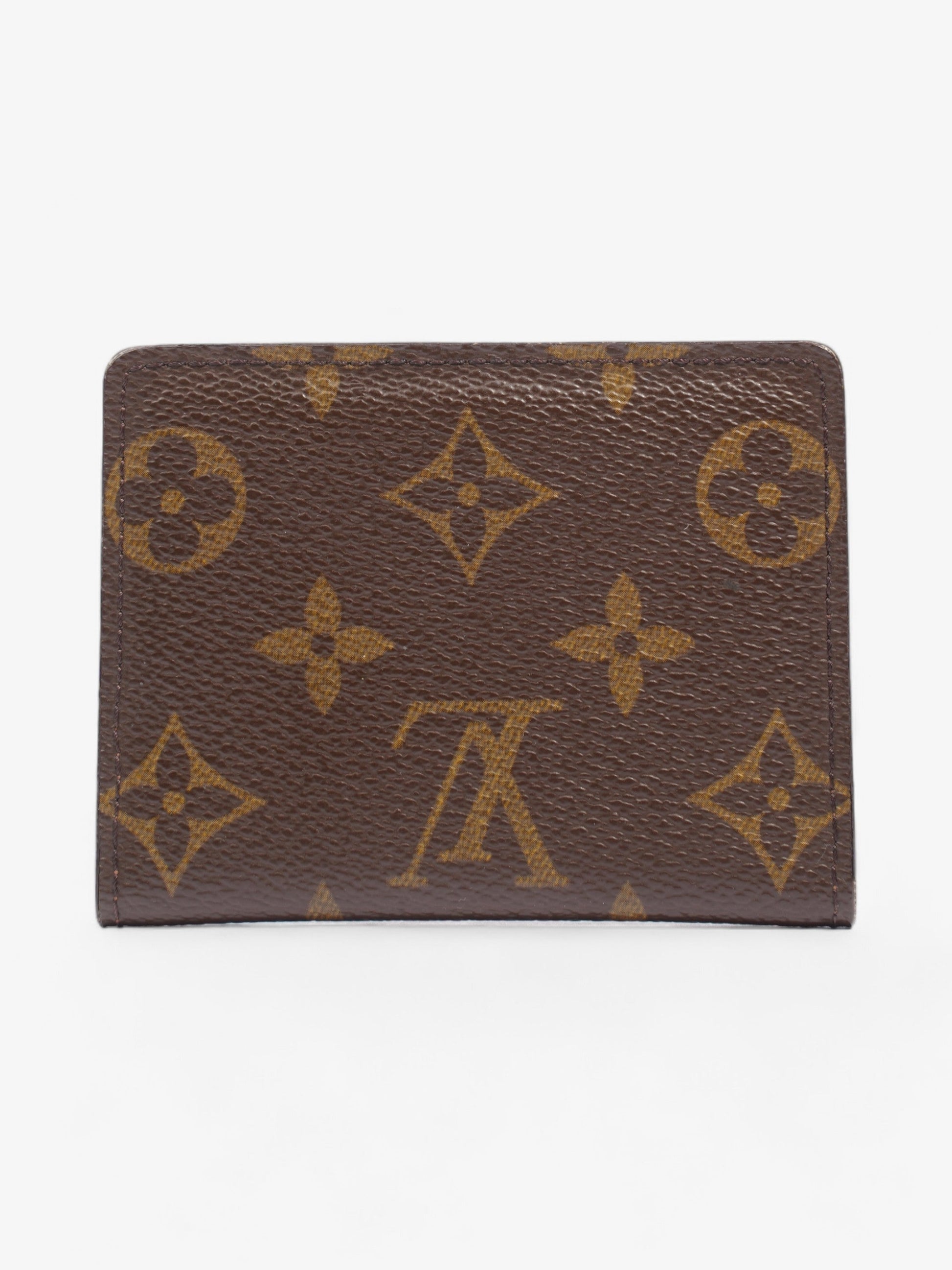 Louis Vuitton Porte Monnaie Cartes Coated Monogram Canvas Coated Canvas Apparel