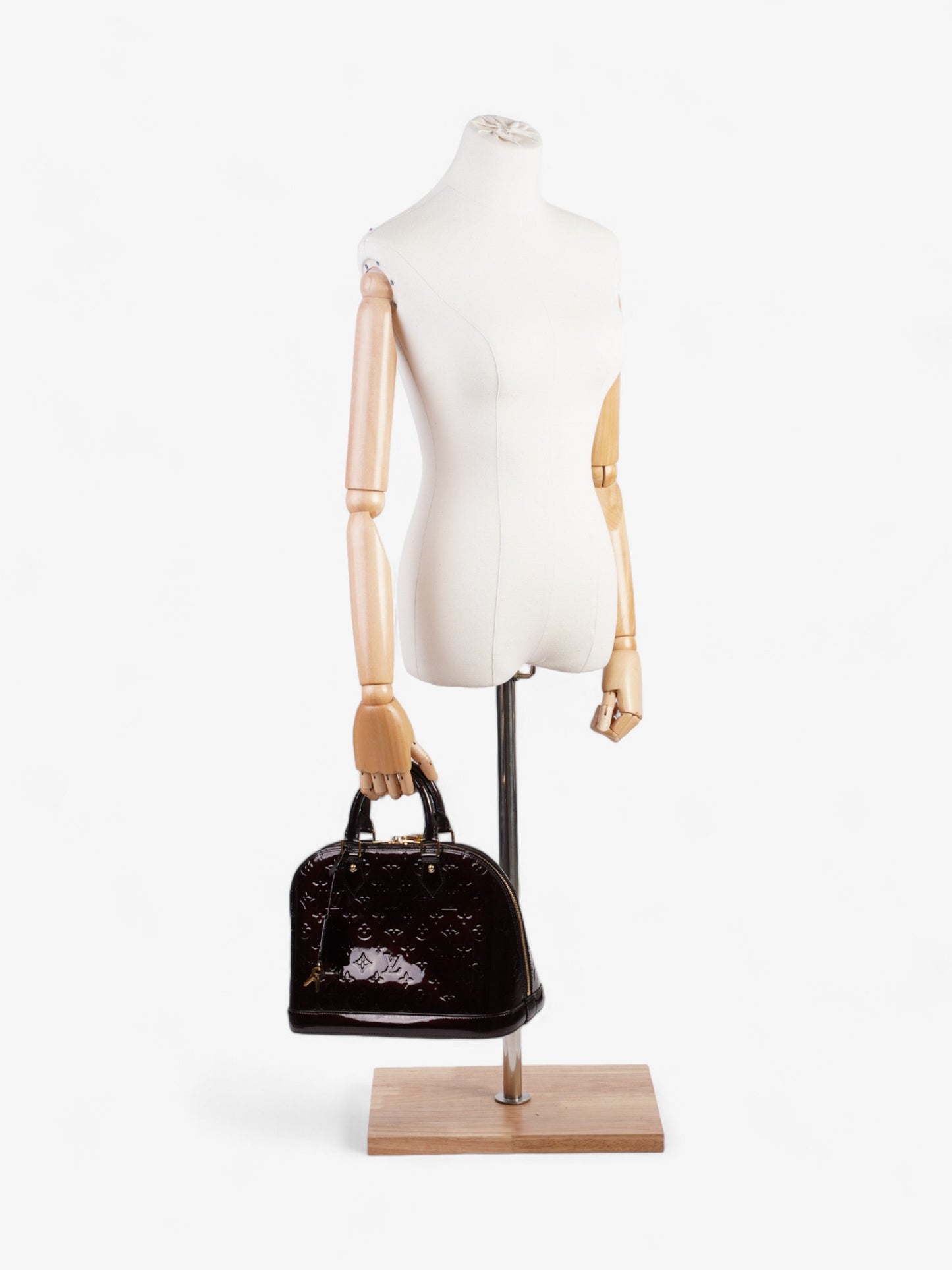 Louis Vuitton Alma PM Monogram Vernis Leather Handbag