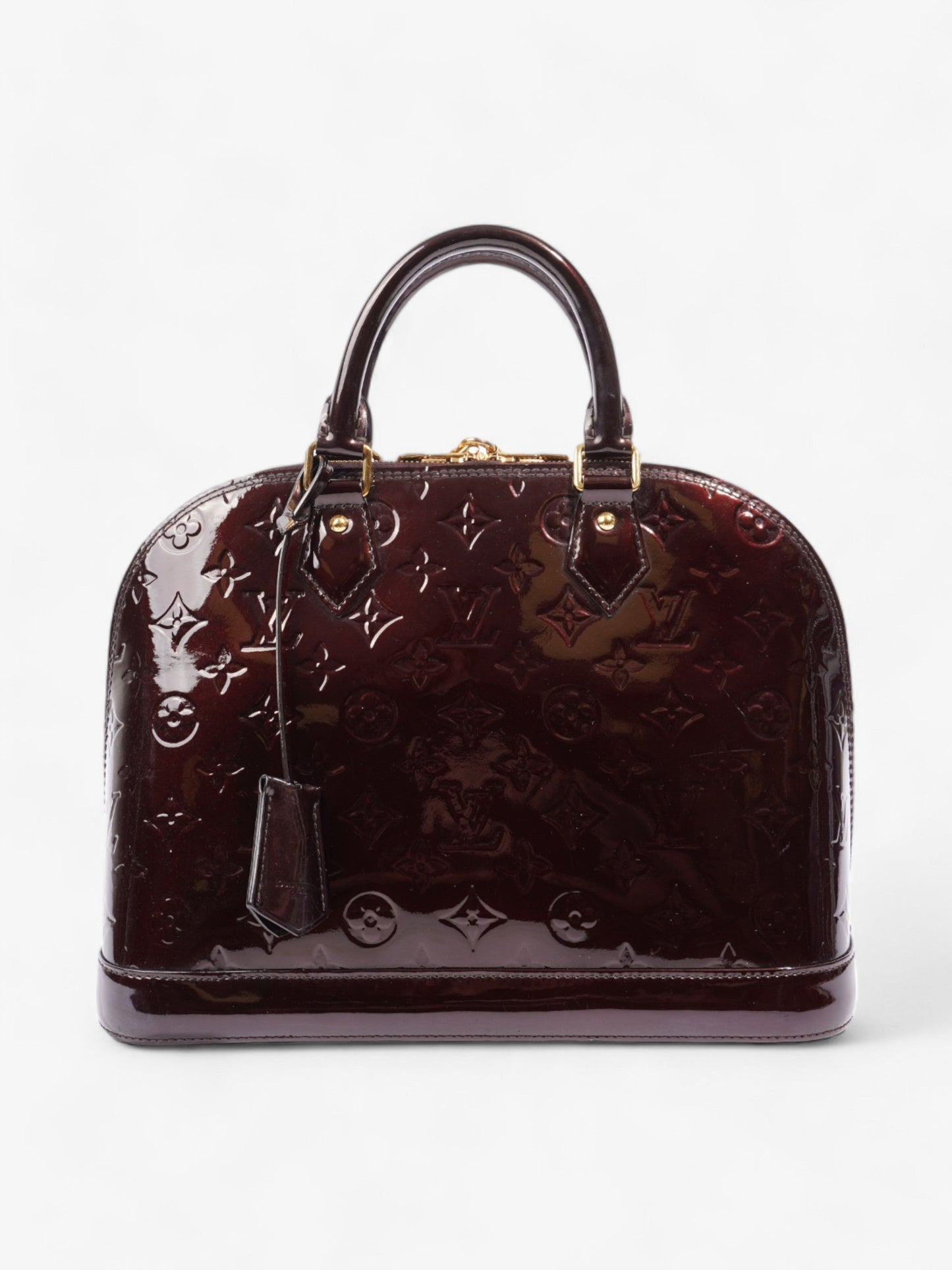 Louis Vuitton Alma PM Monogram Vernis Leather Handbag