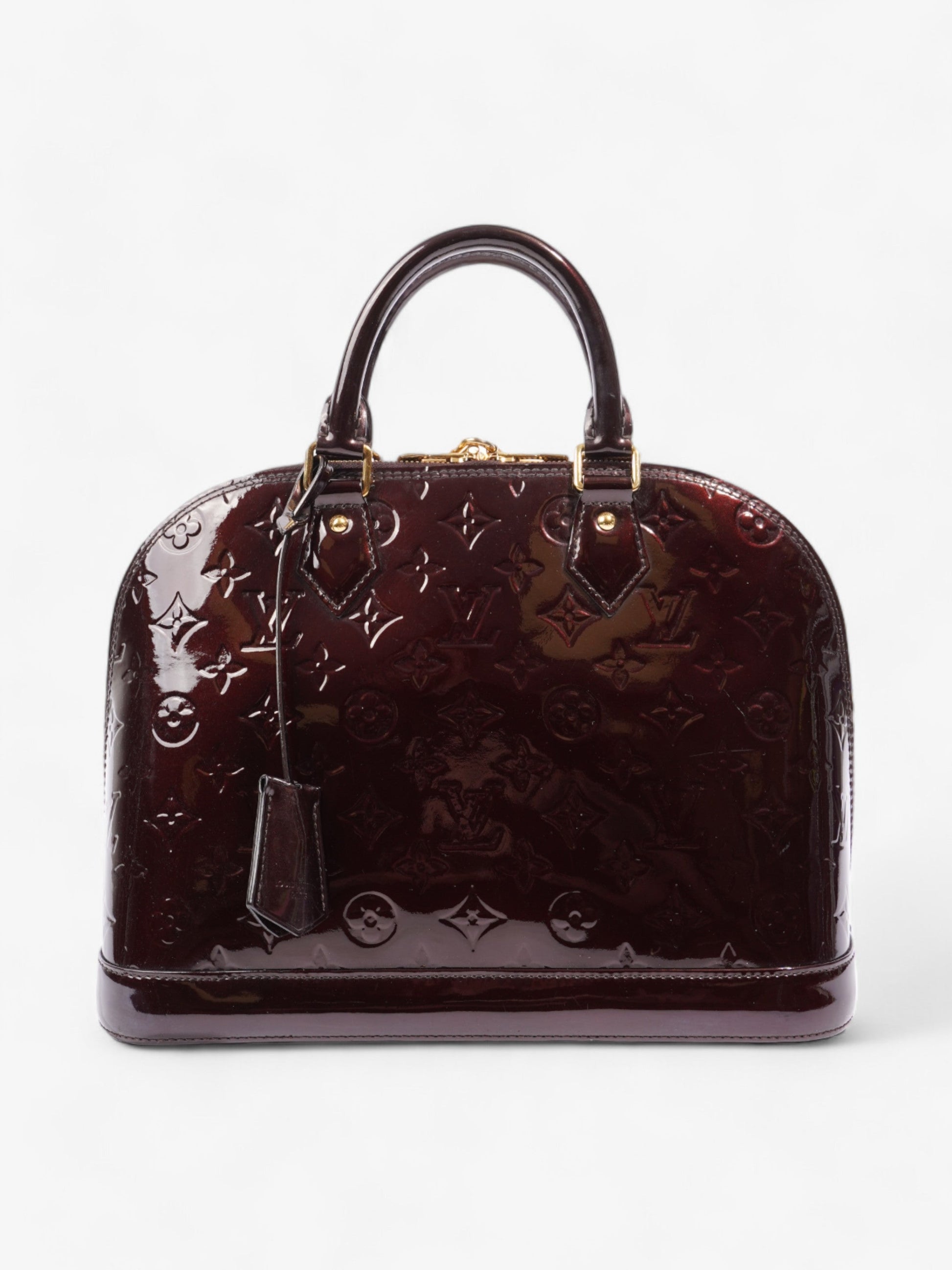 Louis Vuitton Alma PM Monogram Vernis Leather Handbag