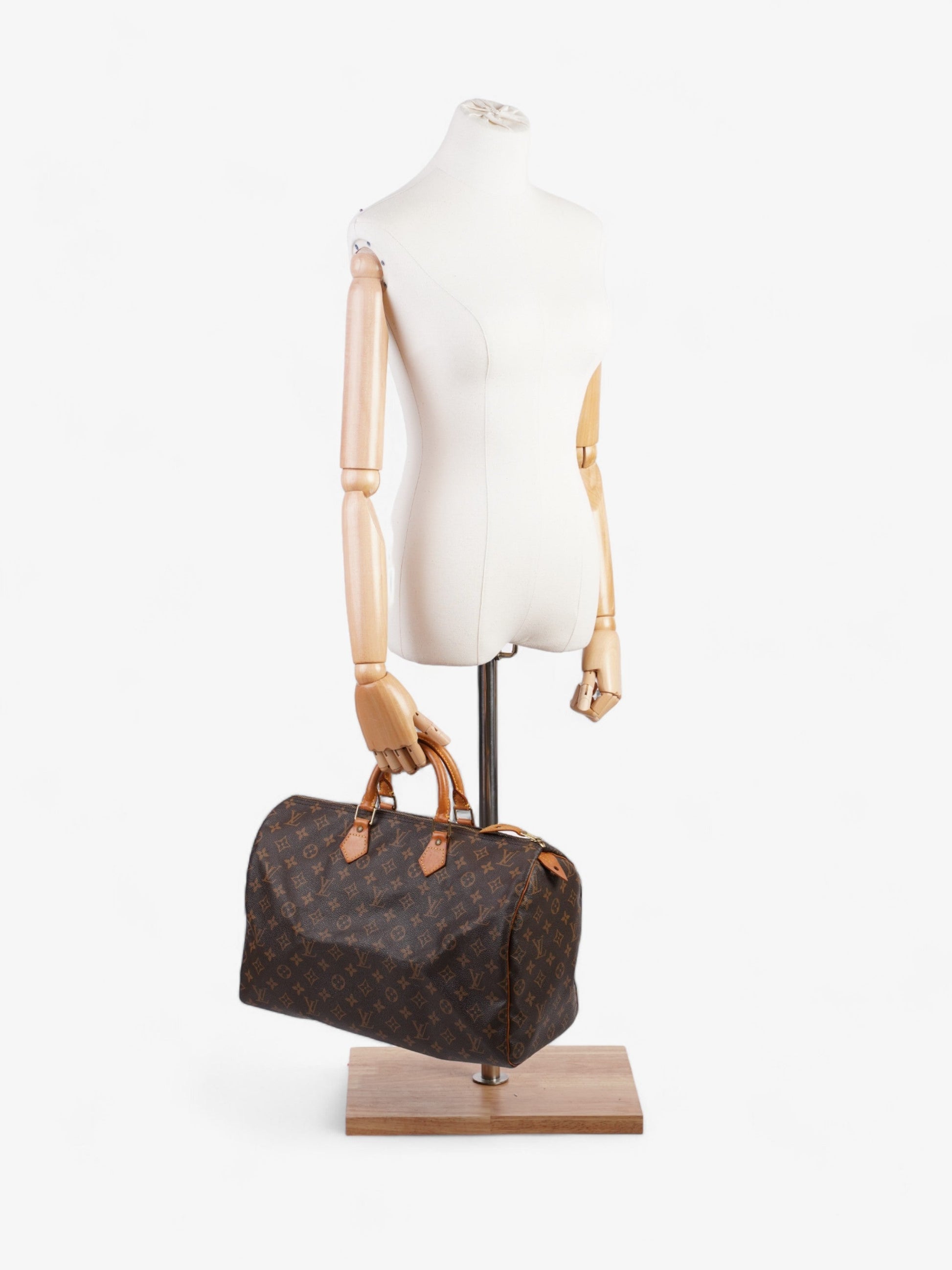 Louis Vuitton Speedy Coated 40 Monogram Canvas Coated Canvas Apparel Canvas 97
