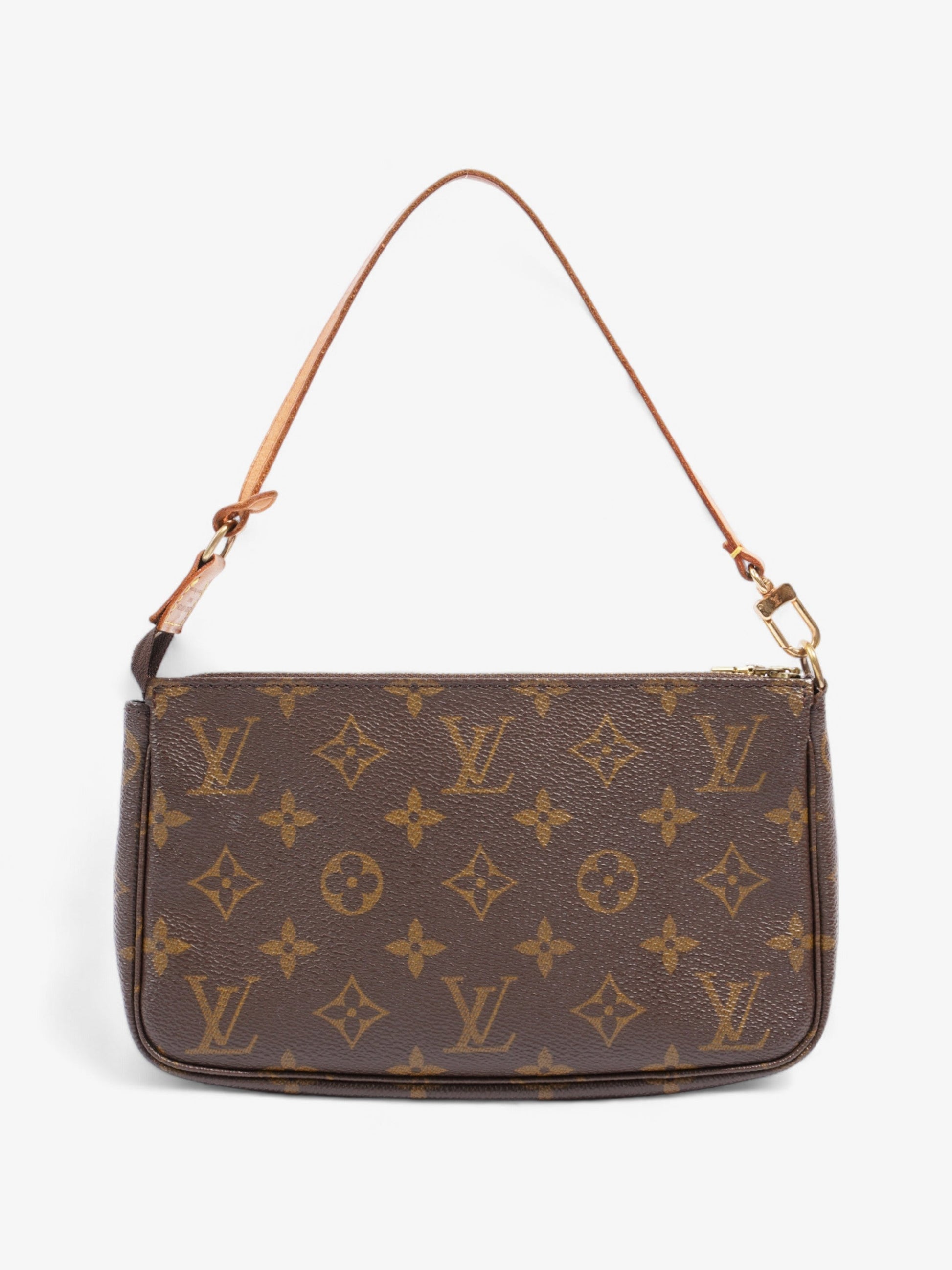 Louis Vuitton Pochette Accessoires Coated Monogram Canvas Coated Canvas Apparel 85