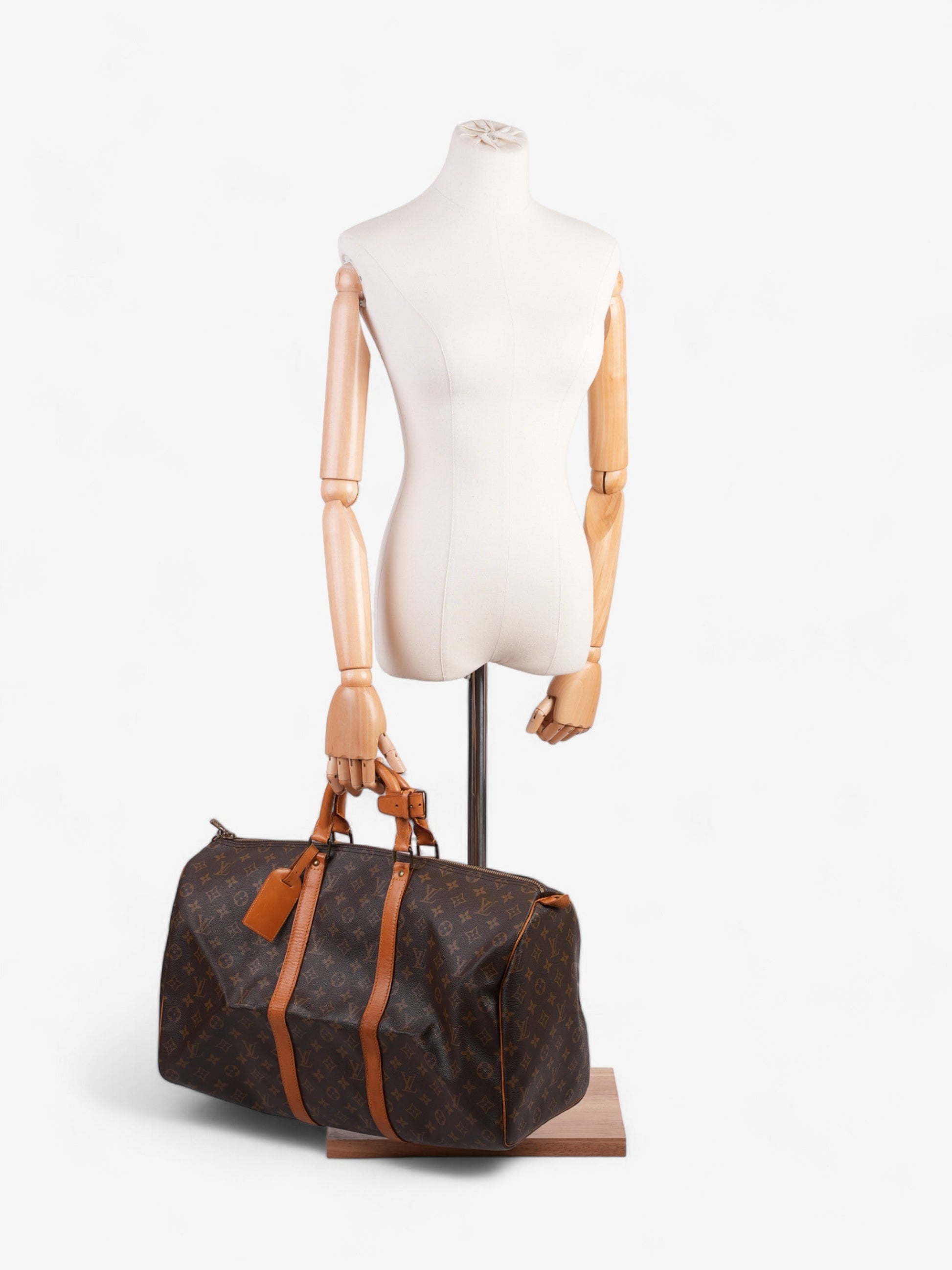 Louis Vuitton Keepall 50 Monogram Travel Bag