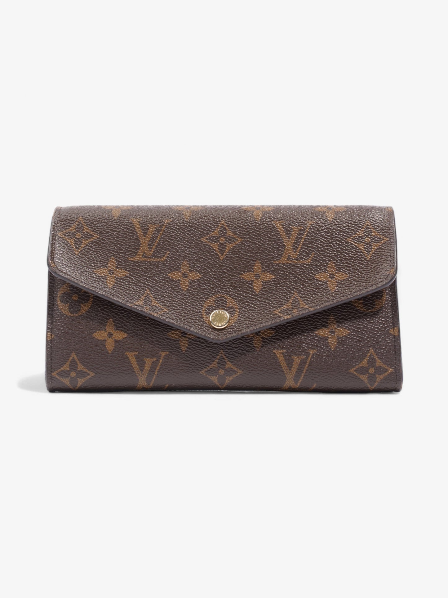 Louis Vuitton Sarah Coated Monogram Canvas Coated Canvas Wallet Case Canvas 8
