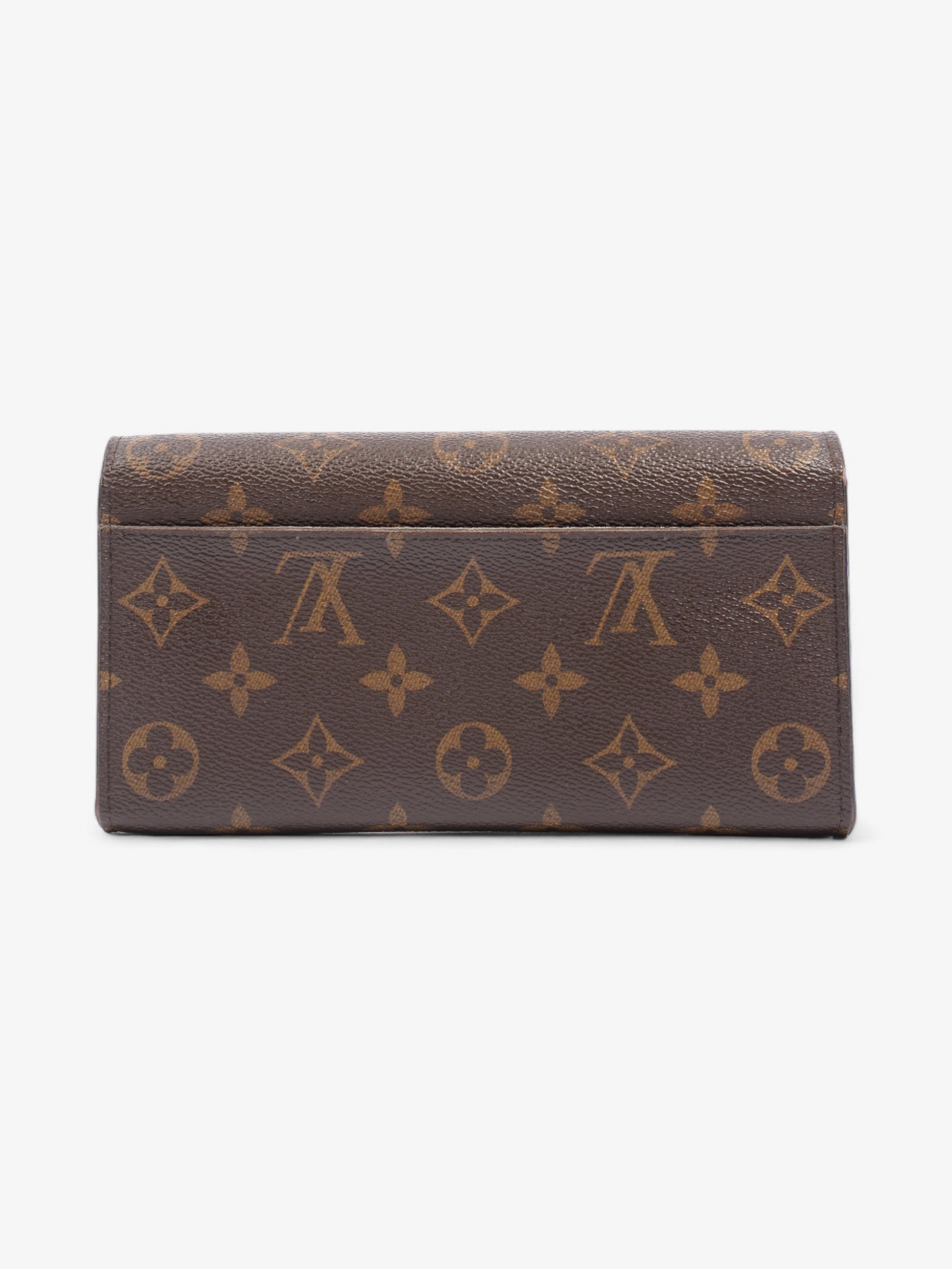 Louis Vuitton Sarah Coated Monogram Canvas Coated Canvas Wallet Case Canvas 8