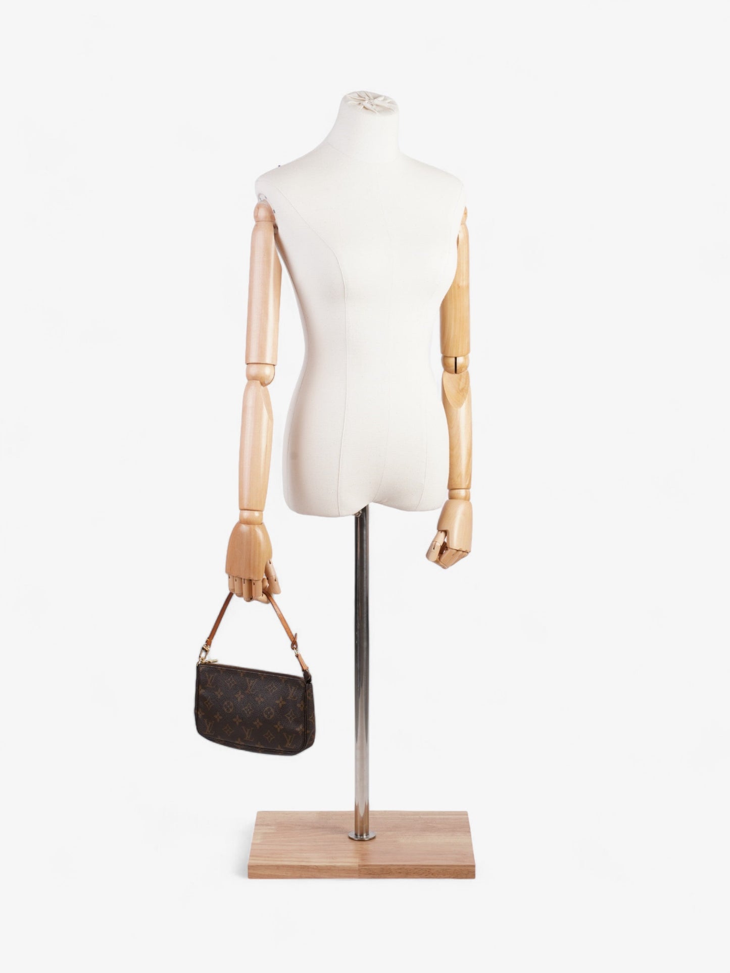 Louis Vuitton Pochette Accessoires Coated Monogram Canvas Coated Canvas Apparel 87