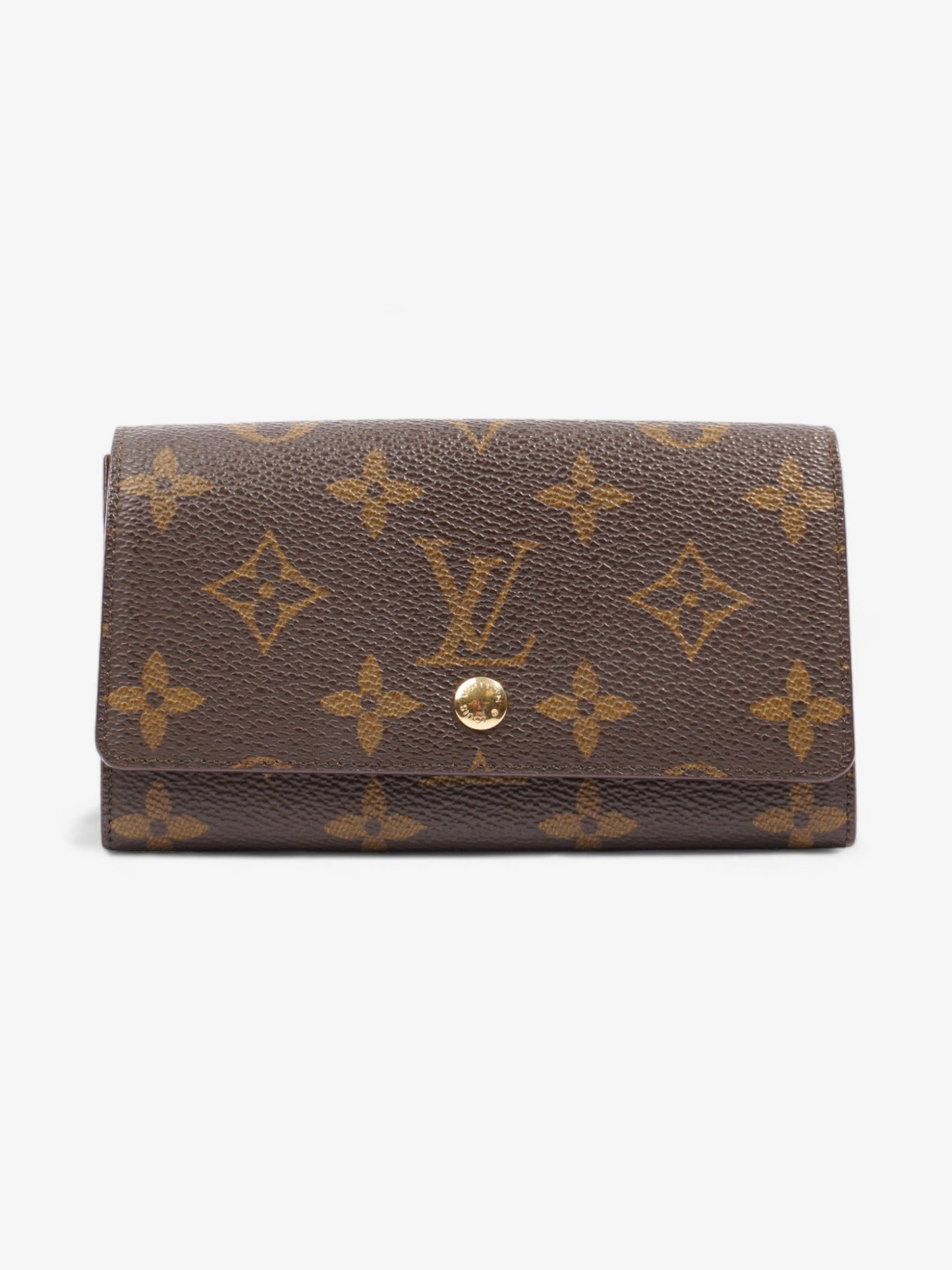 Louis Vuitton Compact Coated Monogram Canvas Coated Canvas Wallet Case 8