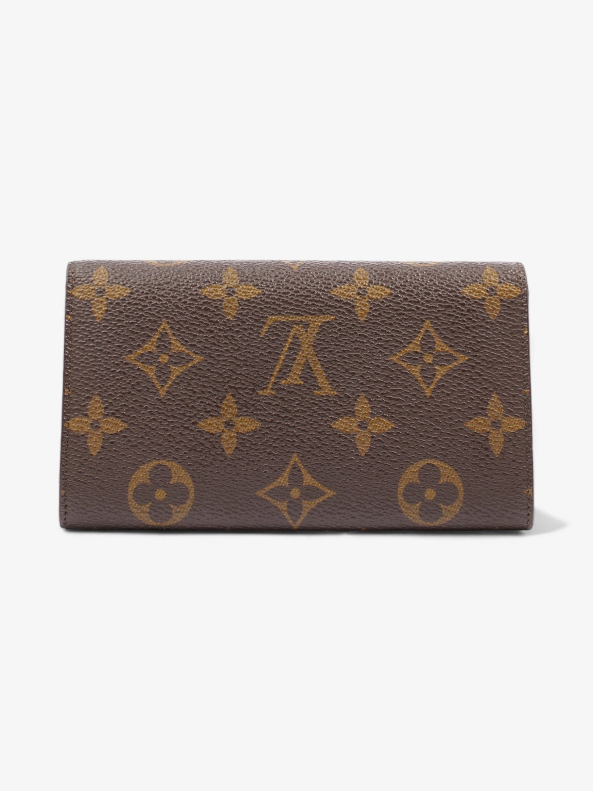 Louis Vuitton Compact Coated Monogram Canvas Coated Canvas Wallet Case 8