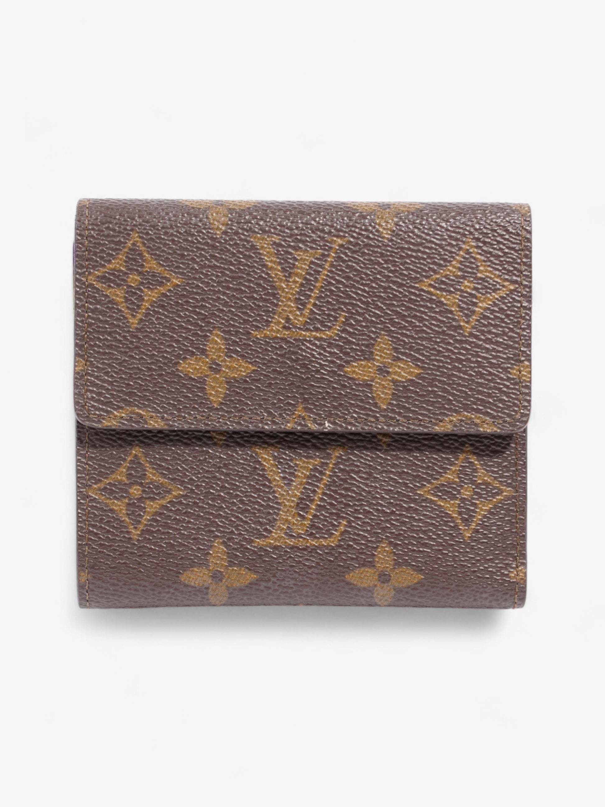 Louis Vuitton Compact Coated Monogram Canvas Coated Canvas Wallet Case 7