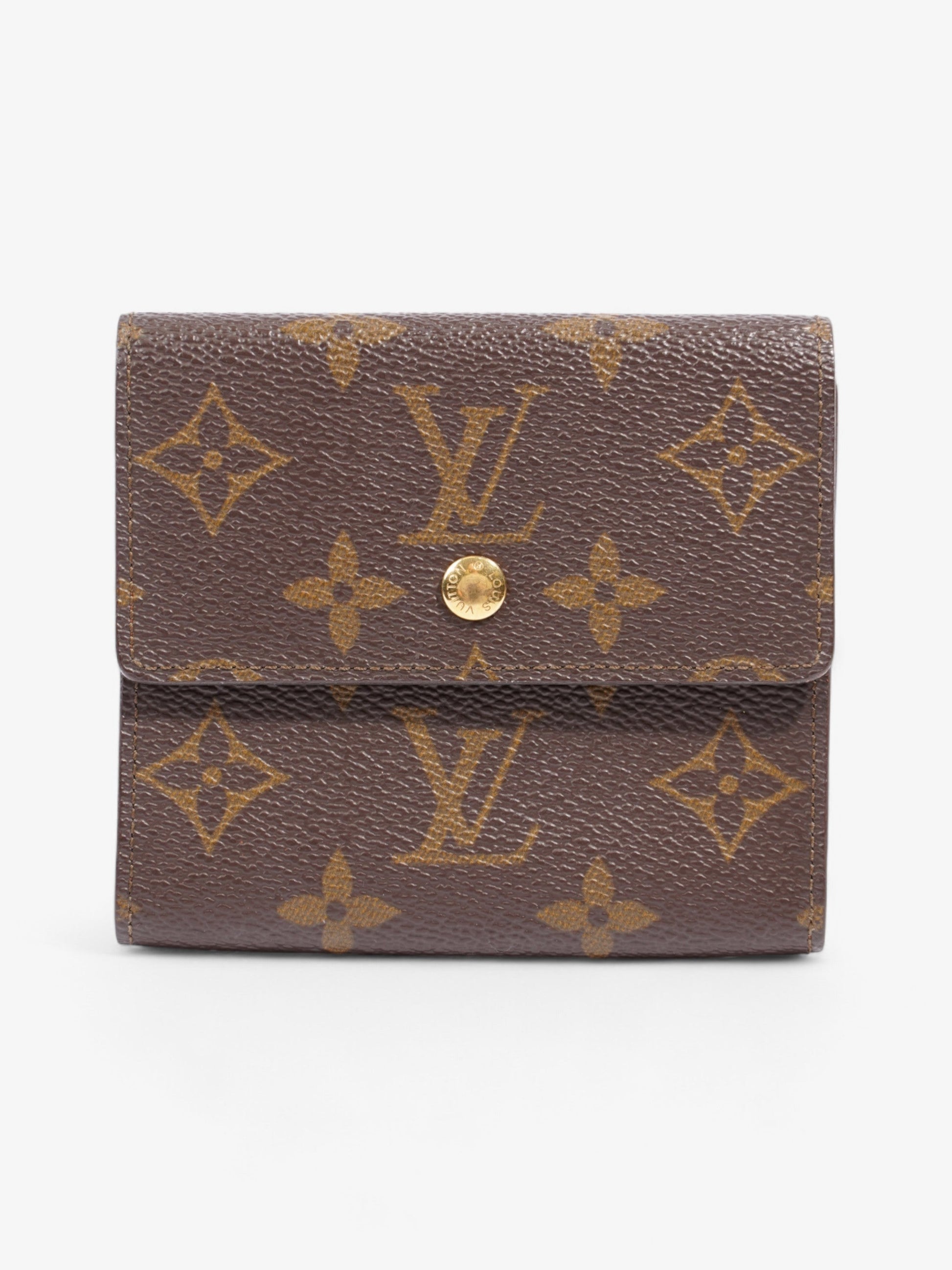 Louis Vuitton Compact Coated Monogram Canvas Coated Canvas Wallet Case 7