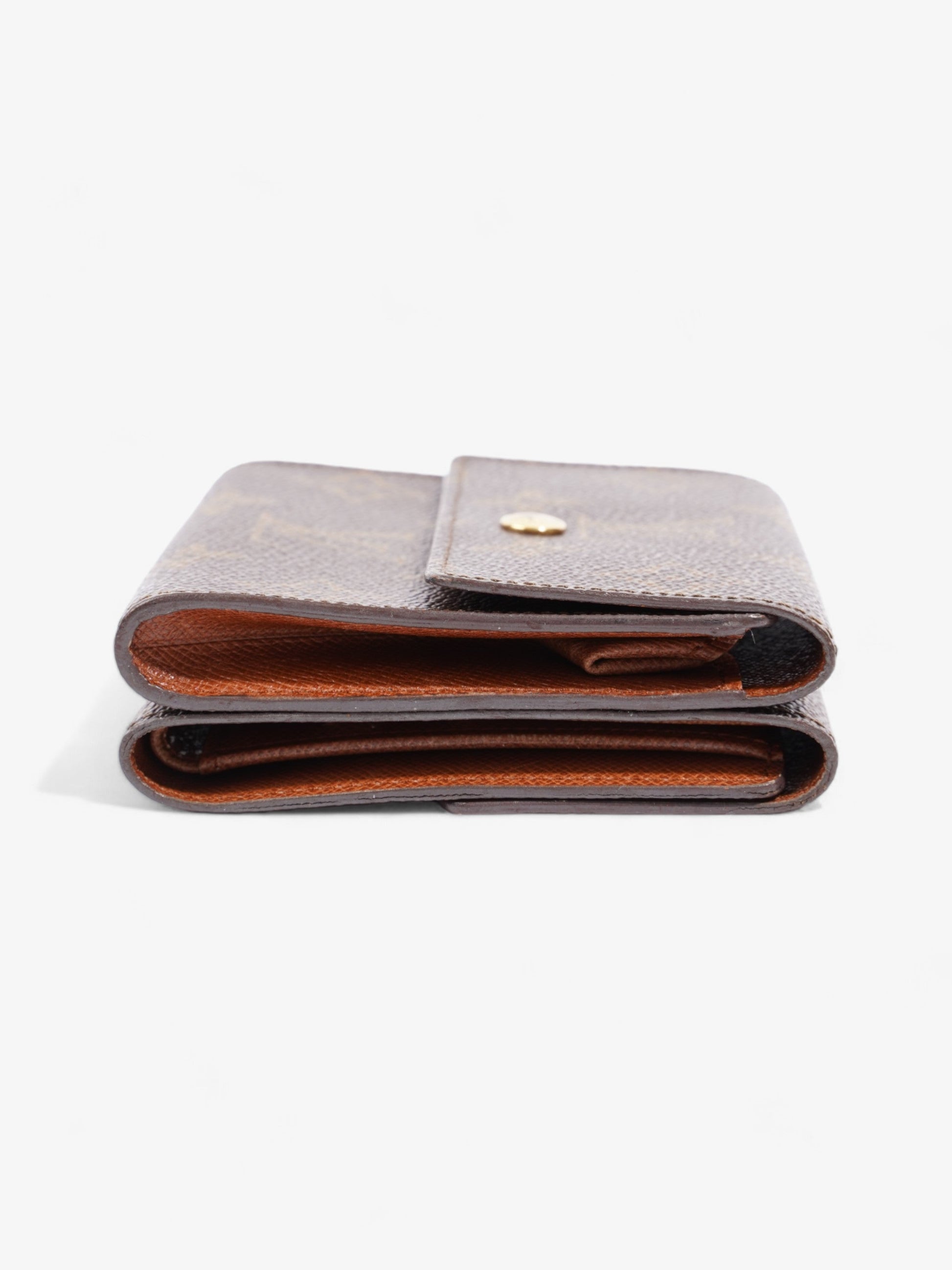 Louis Vuitton Compact Coated Monogram Canvas Coated Canvas Wallet Case 7