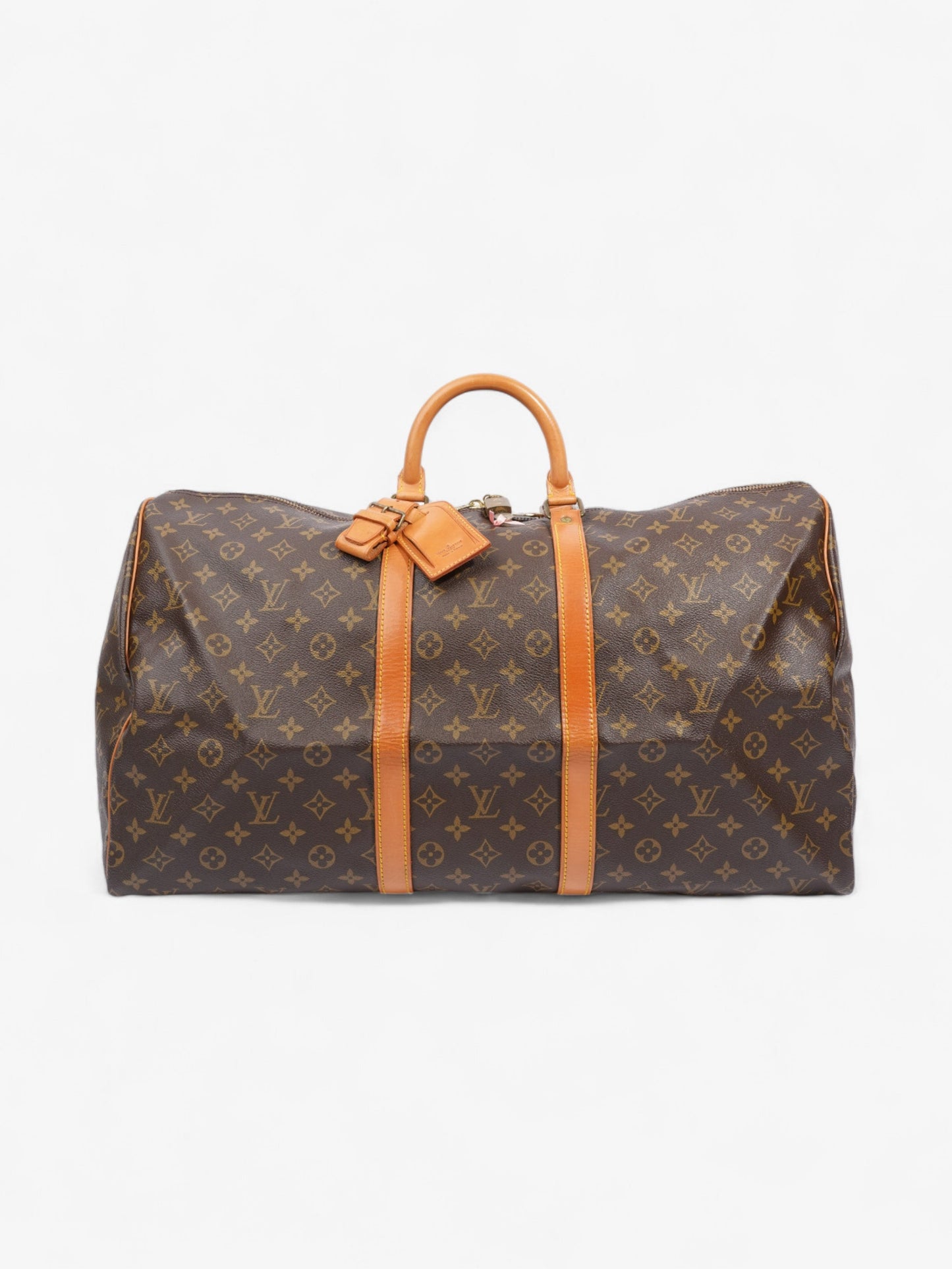 Louis Vuitton Keepall Coated 55 Monogram Canvas Coated Canvas Apparel Canvas 73