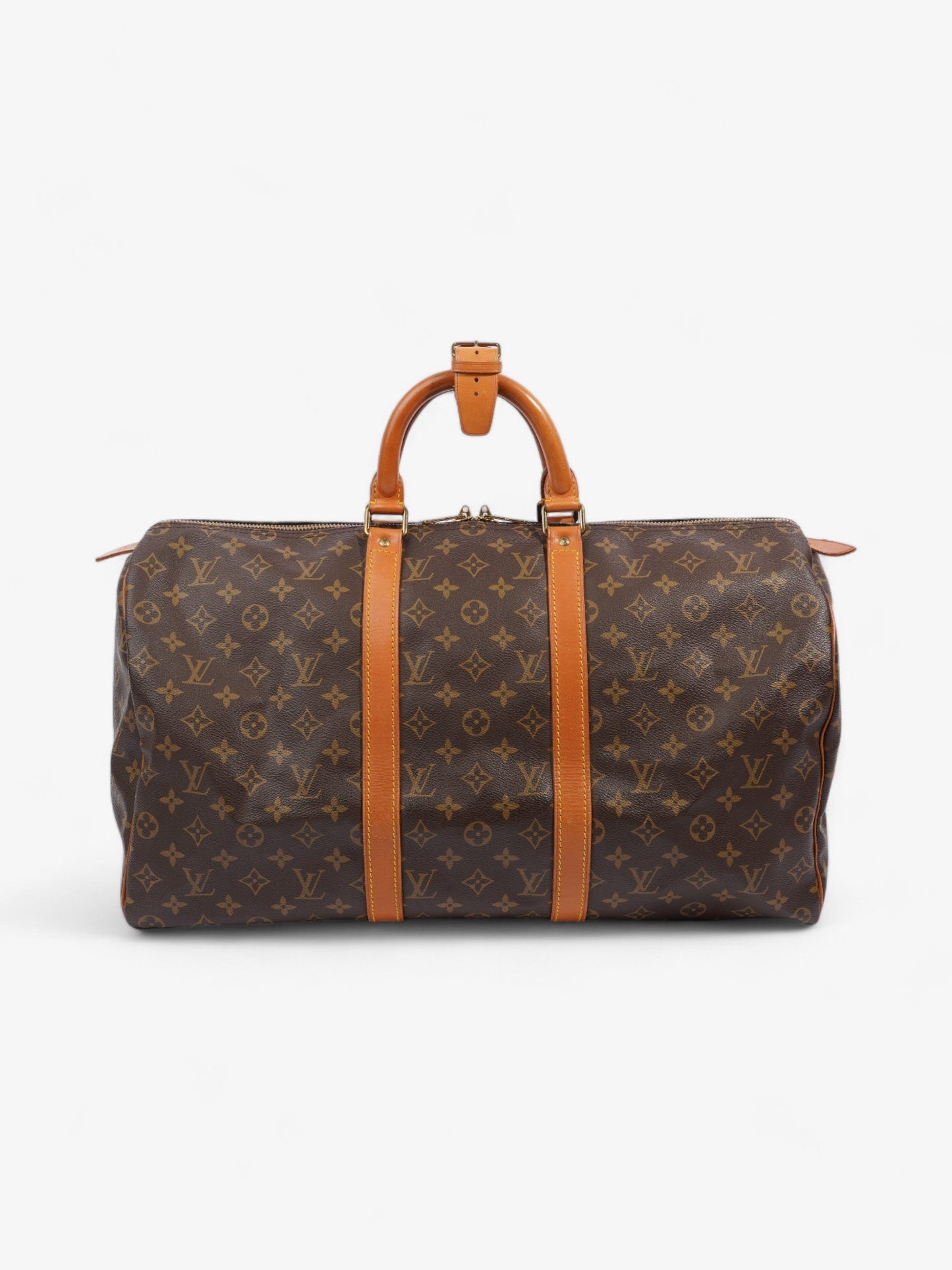 Louis Vuitton Keepall Coated 50 Monogram Canvas Coated Canvas Apparel Canvas 74