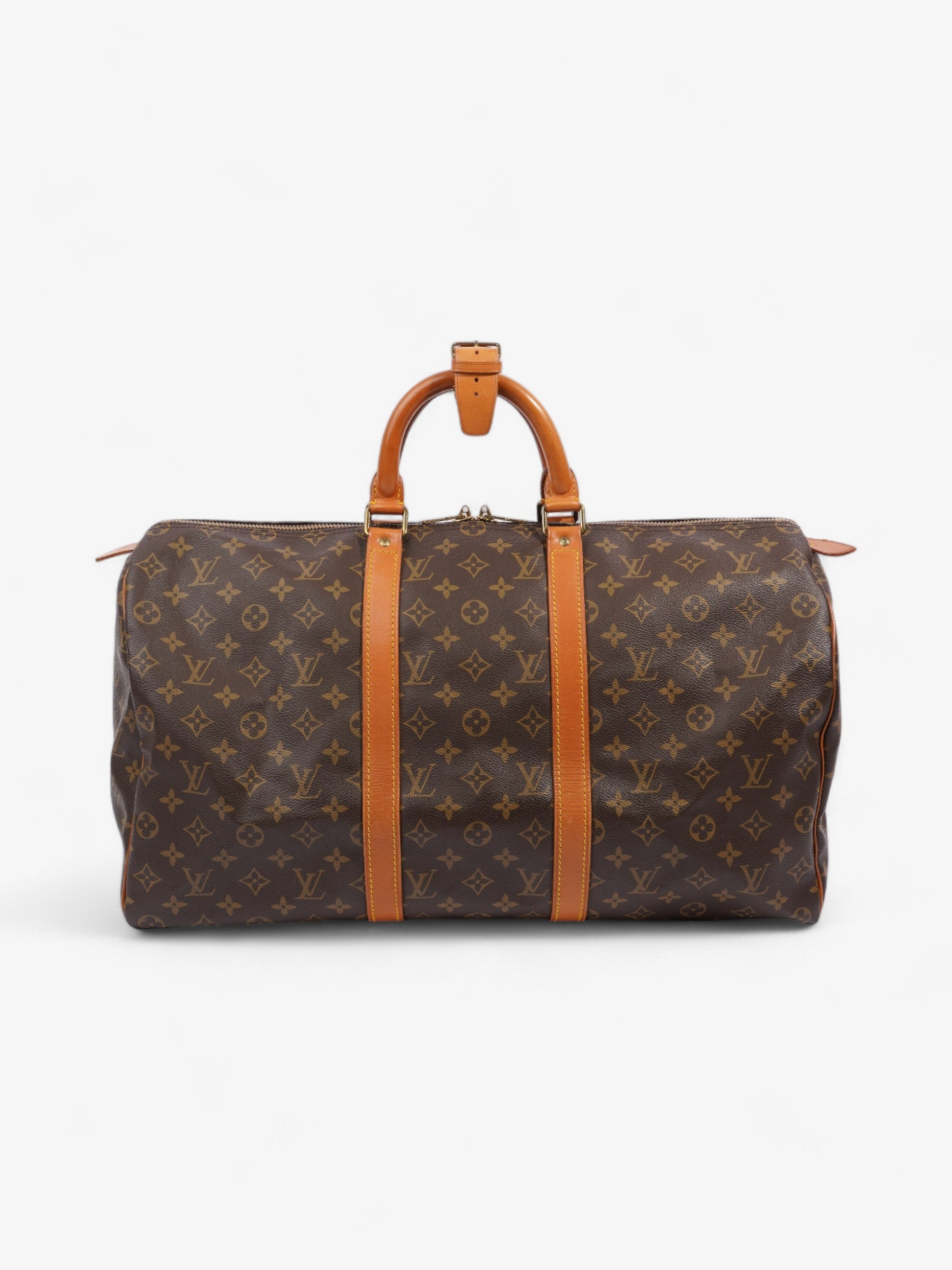 Louis Vuitton Keepall Coated 50 Monogram Canvas Coated Canvas Apparel Canvas 74