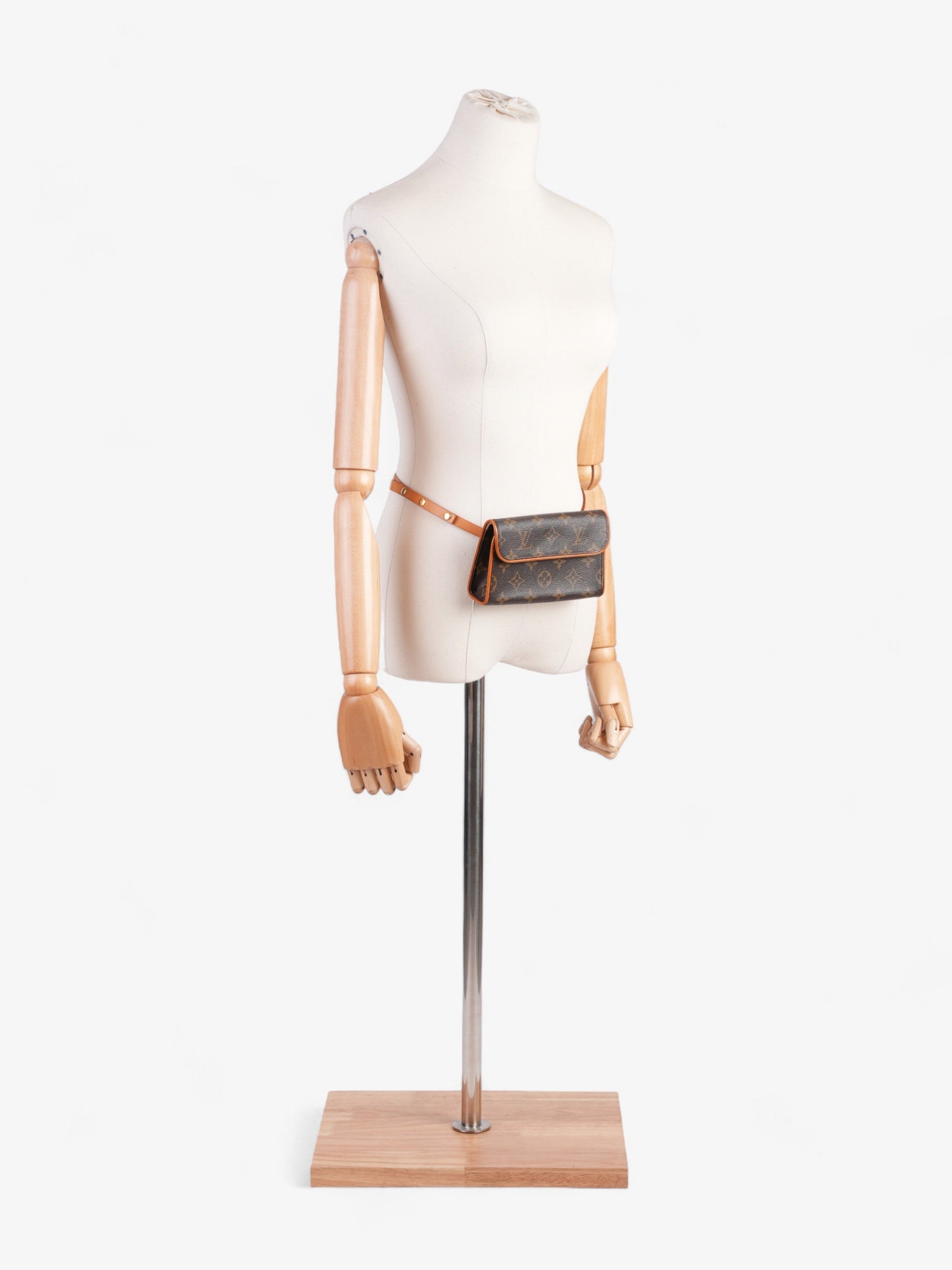 Louis Vuitton Pochette Florentine Coated Monogram Canvas Coated Canvas Apparel