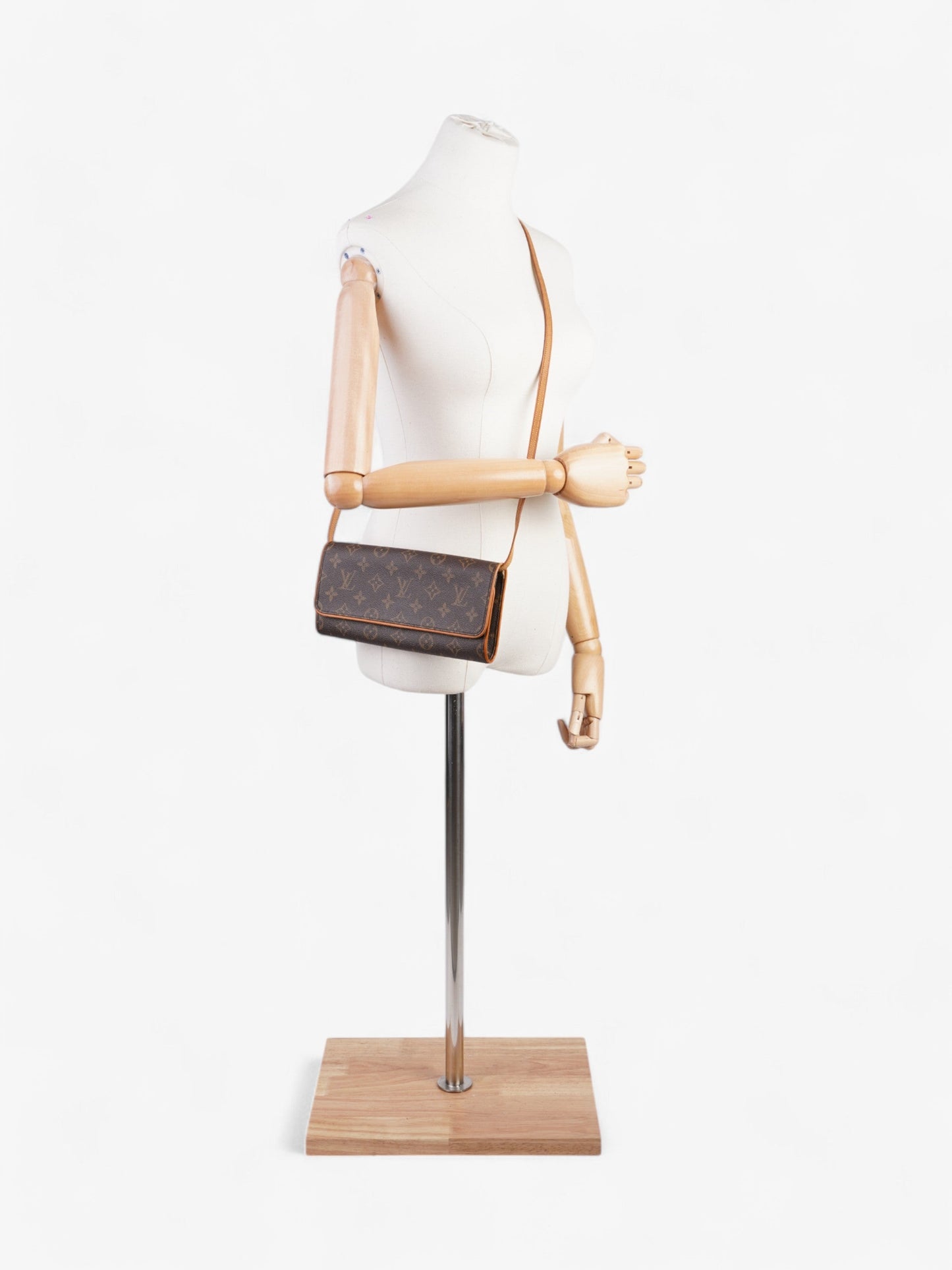 Louis Vuitton Twin Pochette Coated Monogram GM Canvas Coated Canvas Apparel