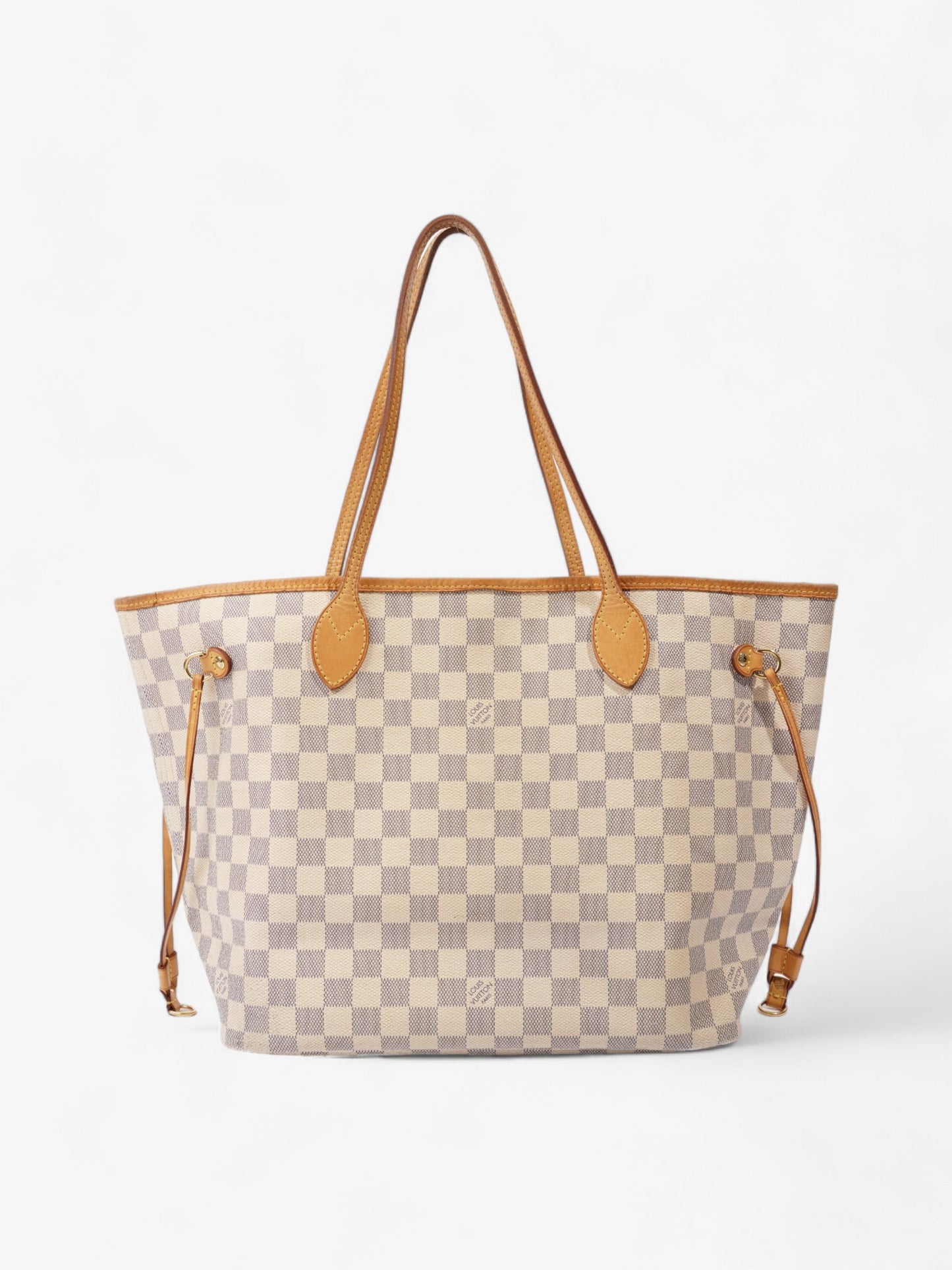 Louis Vuitton Neverfull Azur Coated MM Damier Canvas Coated Canvas Apparel Mm 9