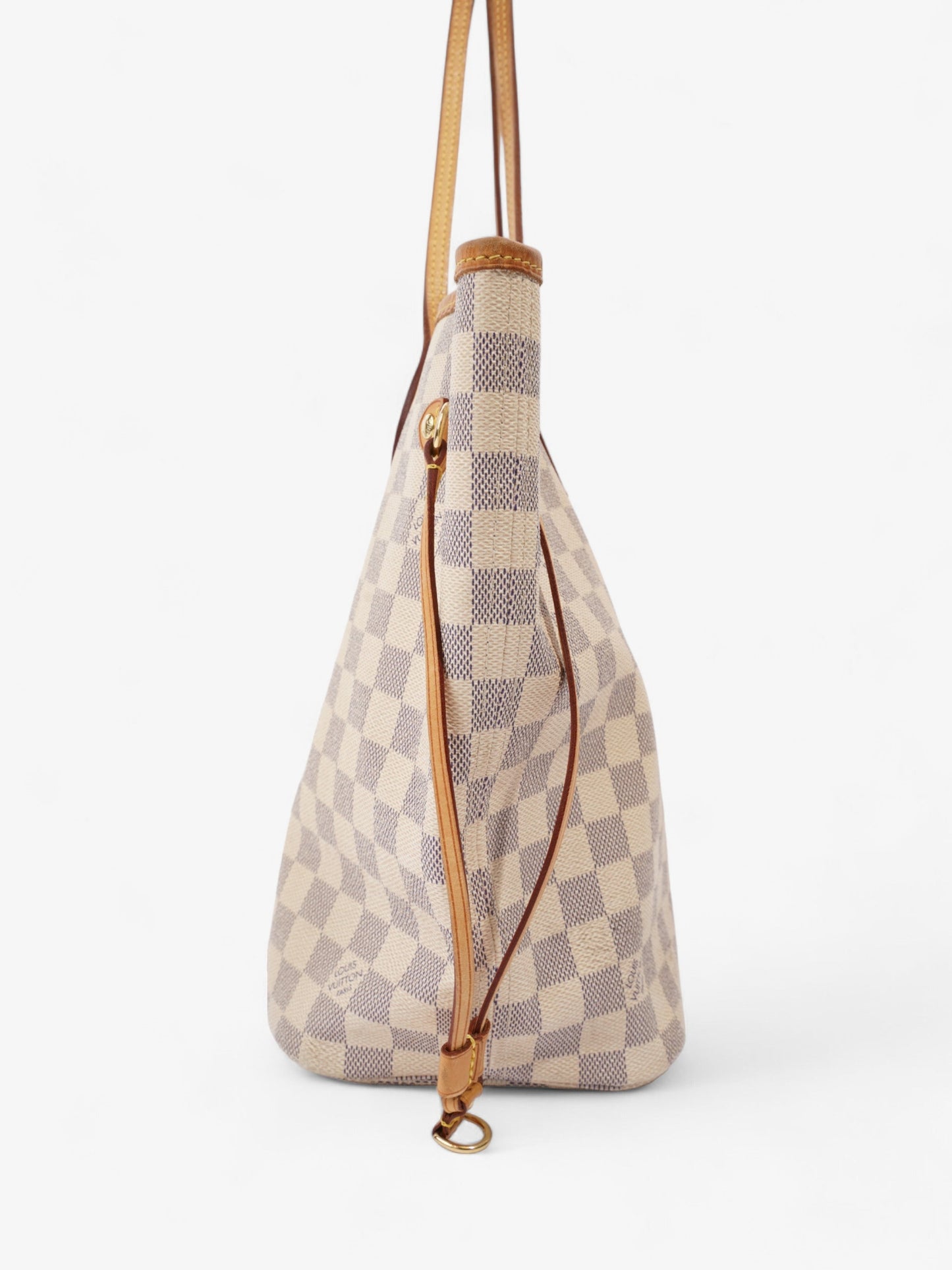 Louis Vuitton Neverfull Azur Coated MM Damier Canvas Coated Canvas Apparel Mm 9