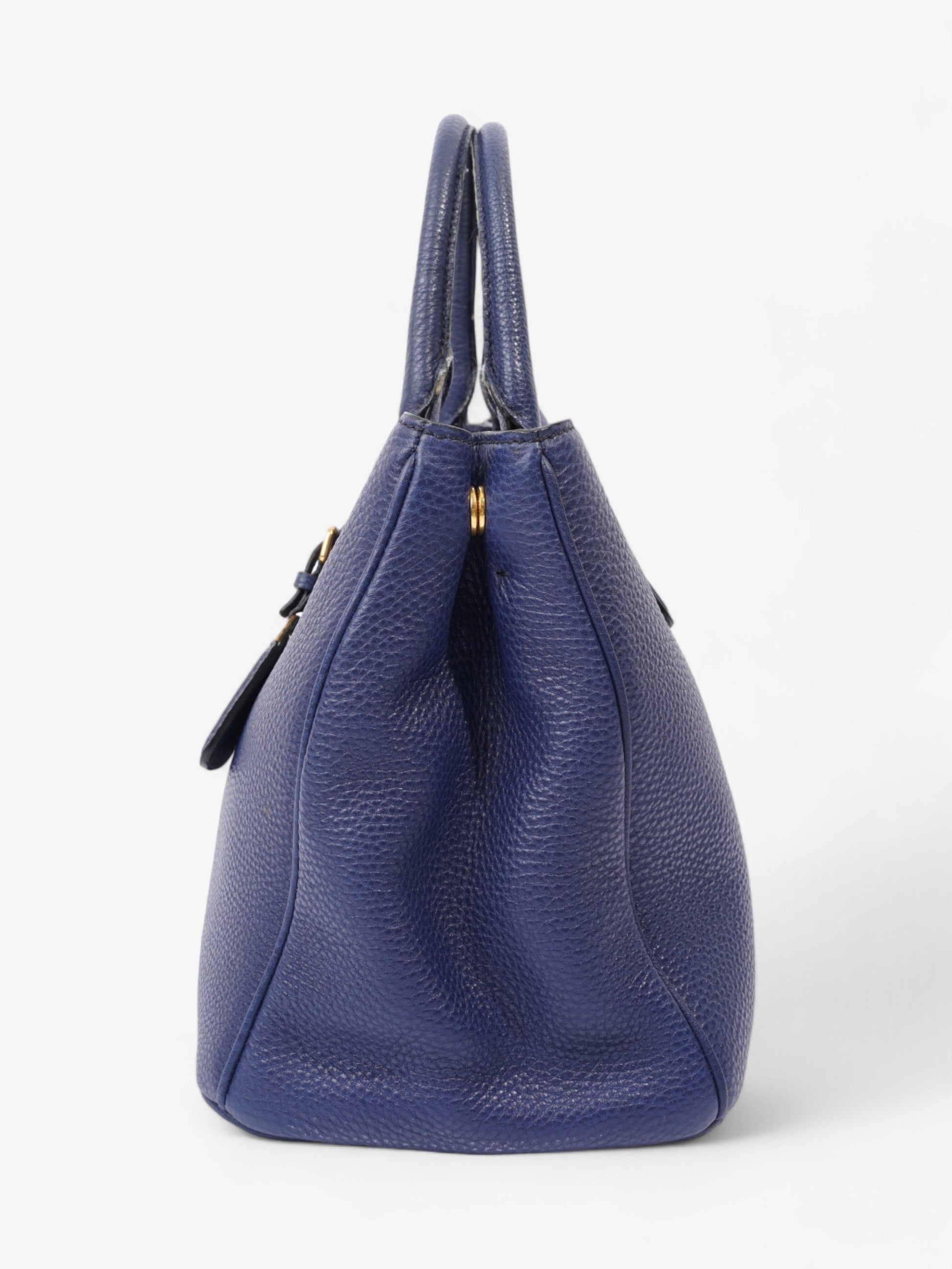 Prada Daino Handbag Leather Saffiano Vitello Travel Bag