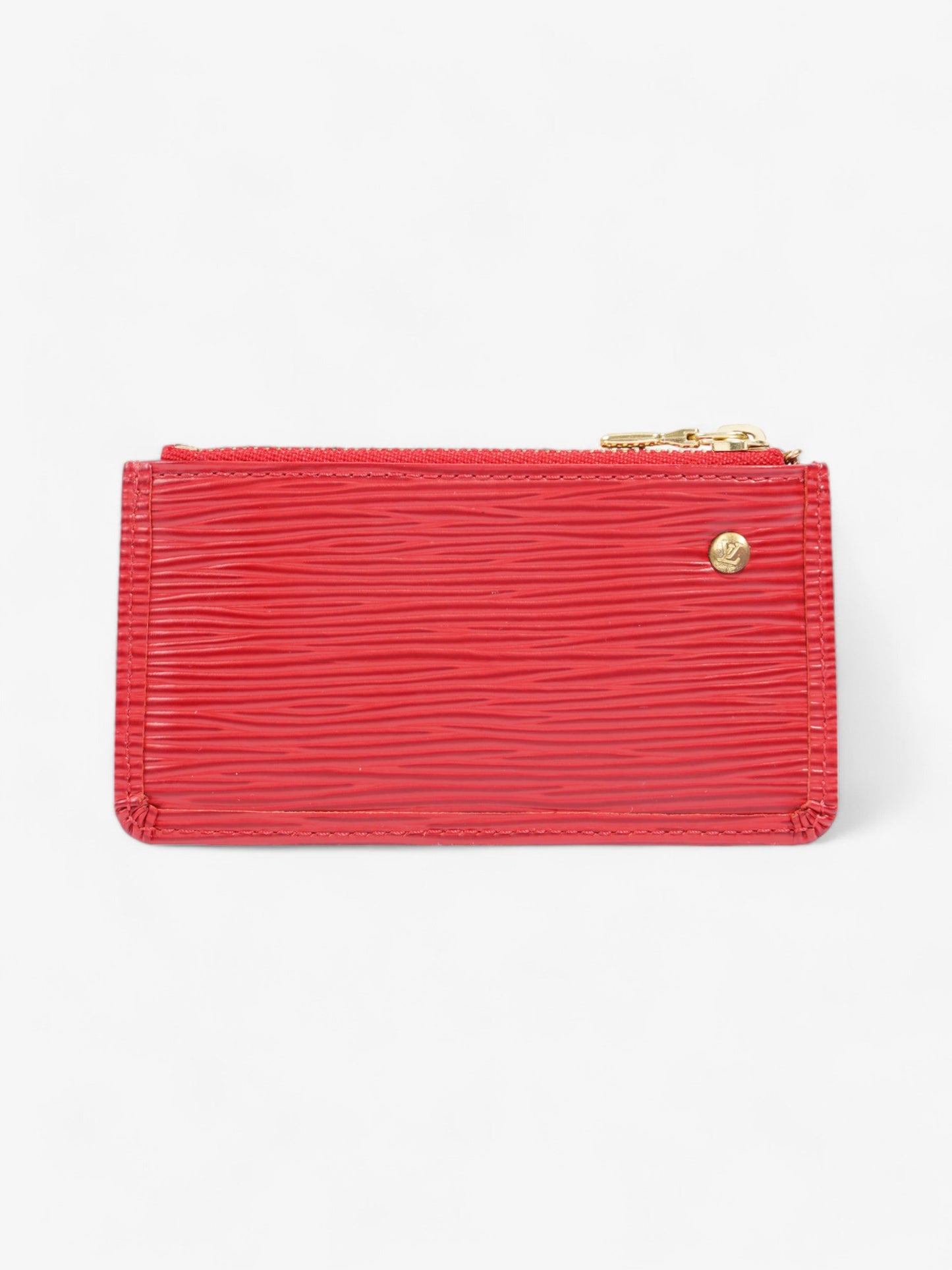 Louis Vuitton Porte Cles Epi Leather Red Handbag