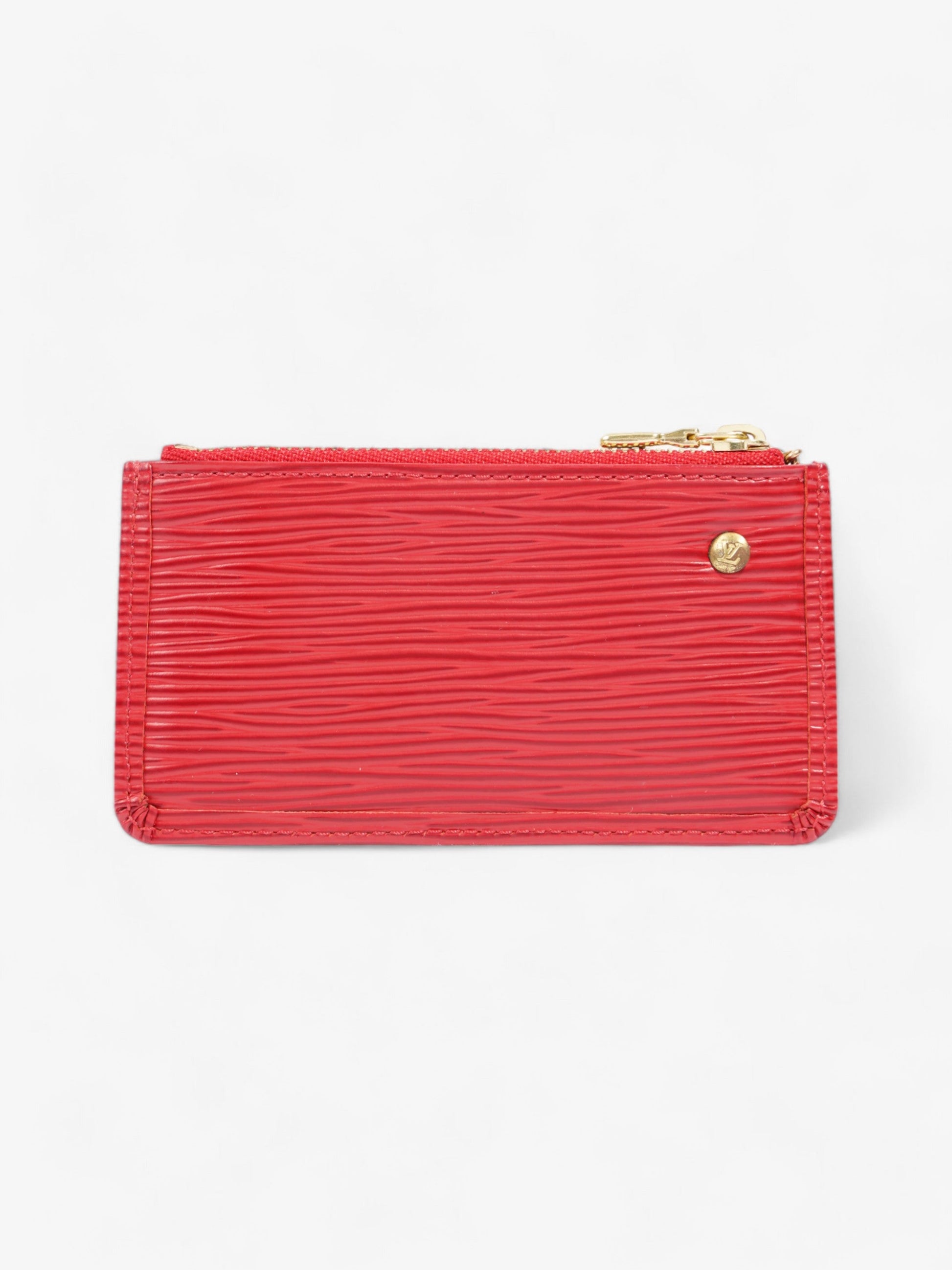 Louis Vuitton Porte Cles Epi Leather Red Handbag