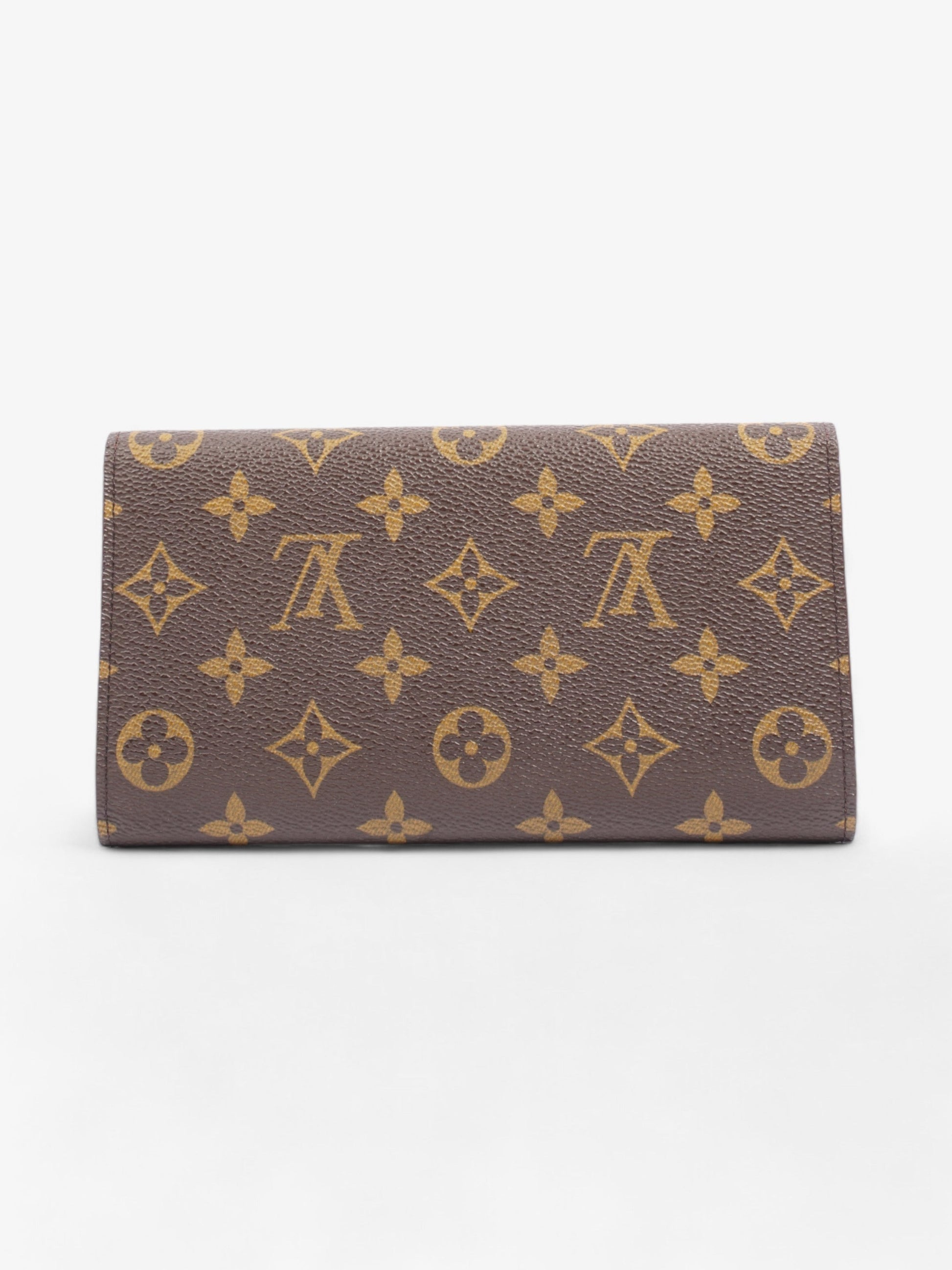 Louis Vuitton Portefeuille International Coated Monogram Canvas Coated Canvas Wallet Case Canvas 3