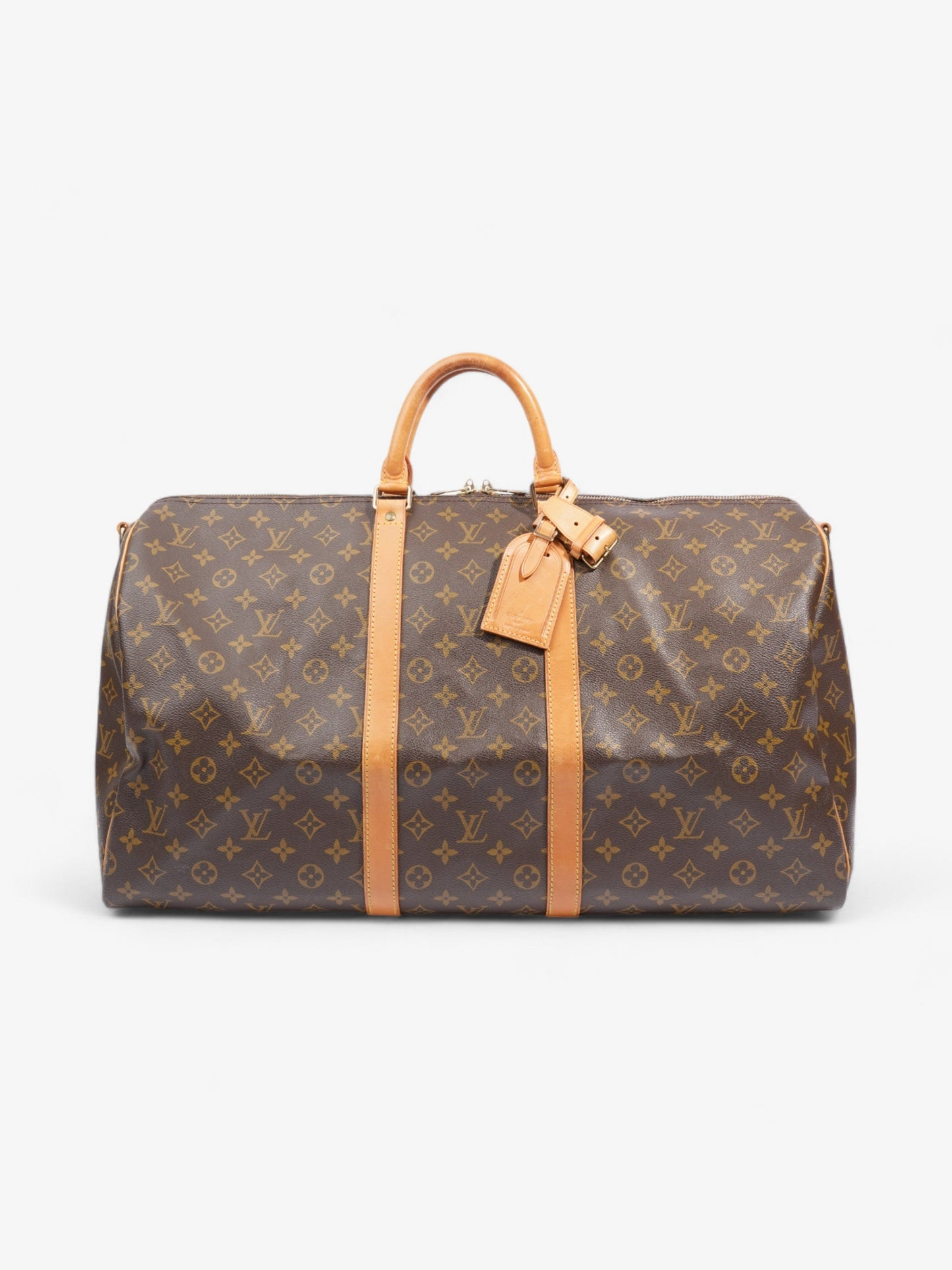 Louis Vuitton Keepall Bandouliere Coated 55 Monogram Canvas Coated Canvas Apparel Canvas 67