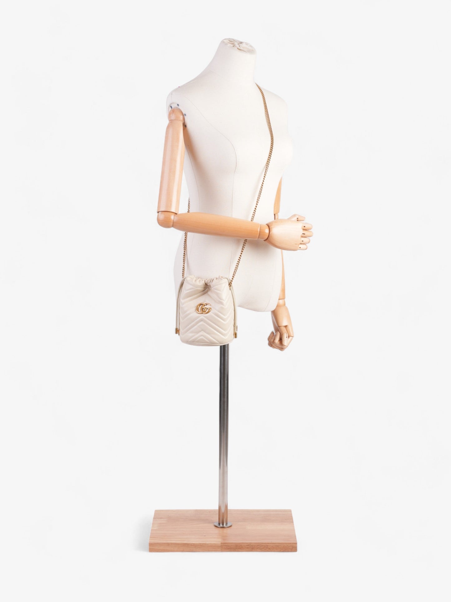 Gucci Marmont Bag Leather White Shoulder Bag