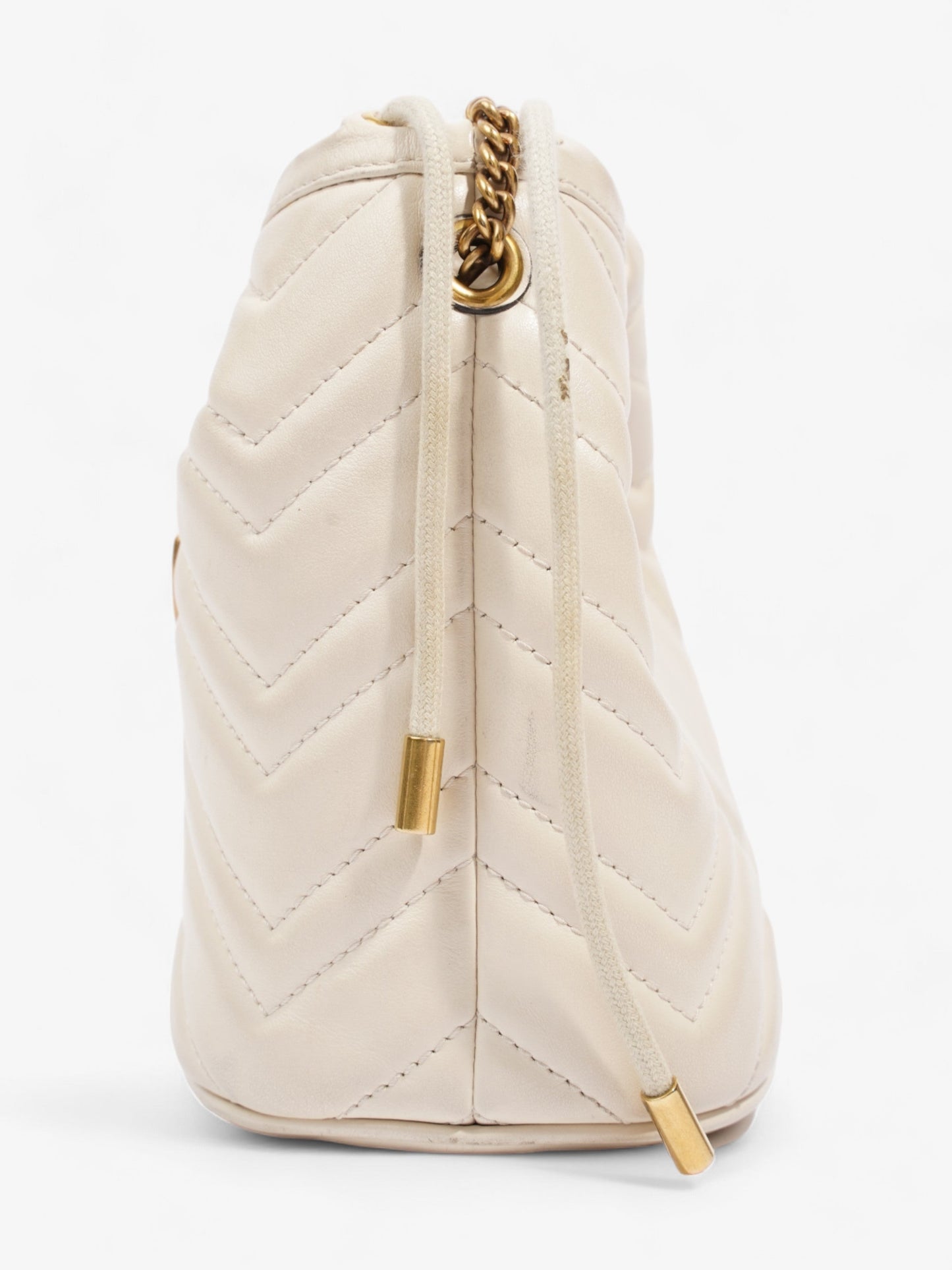 Gucci Marmont Bag Leather White Shoulder Bag