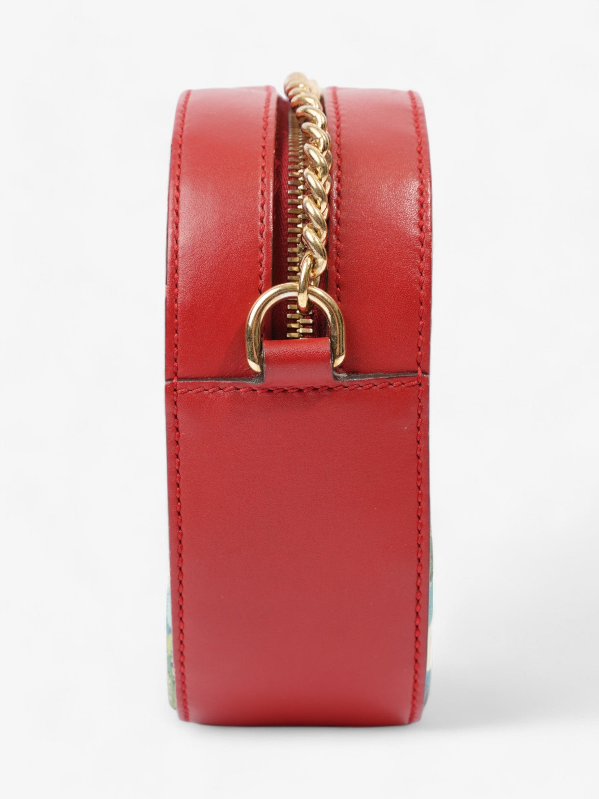 Gucci Blooms Bloom Coated Crossbody Bag Canvas Red