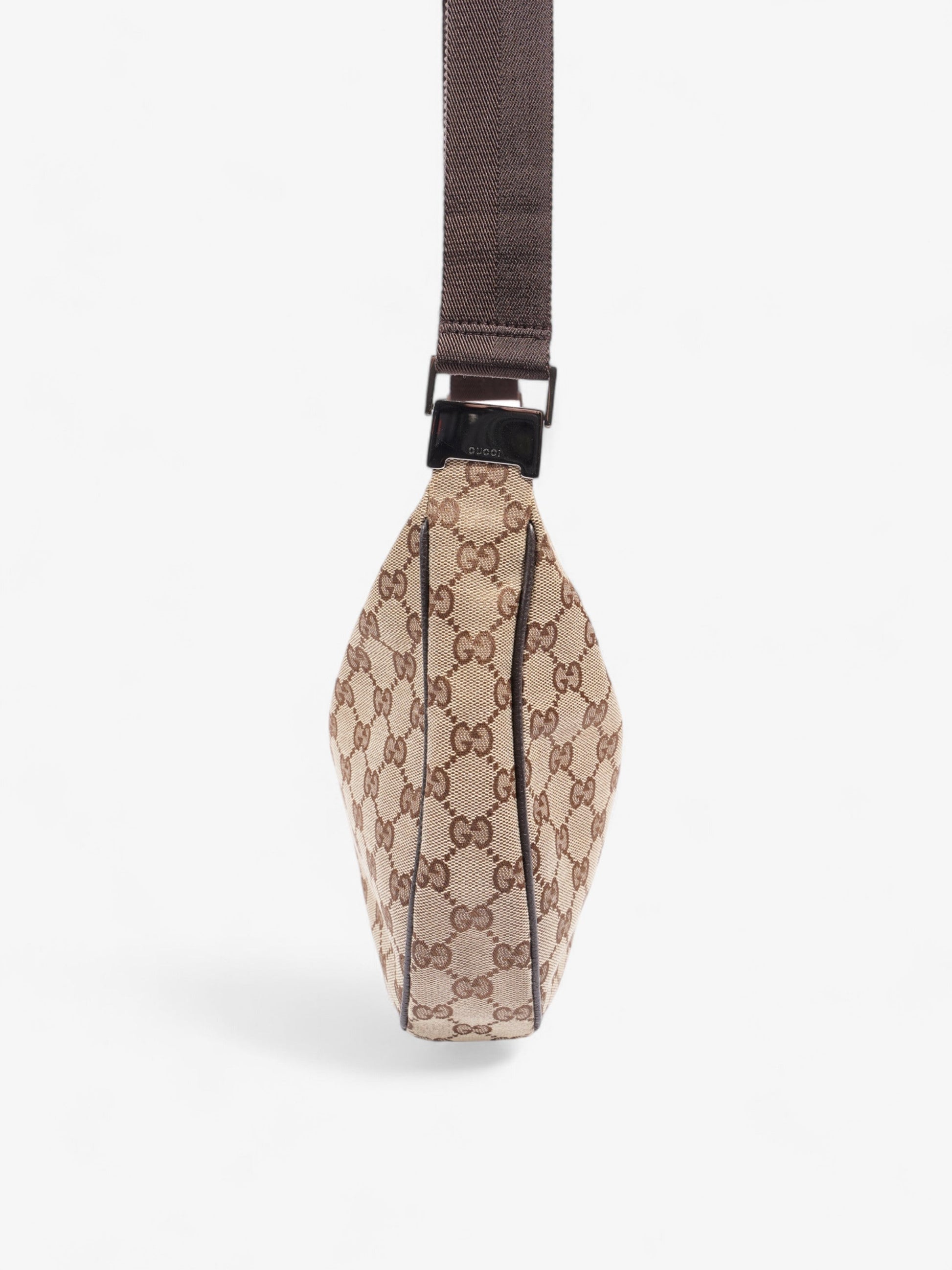 Gucci Shoulder Bag Canvas Brown
